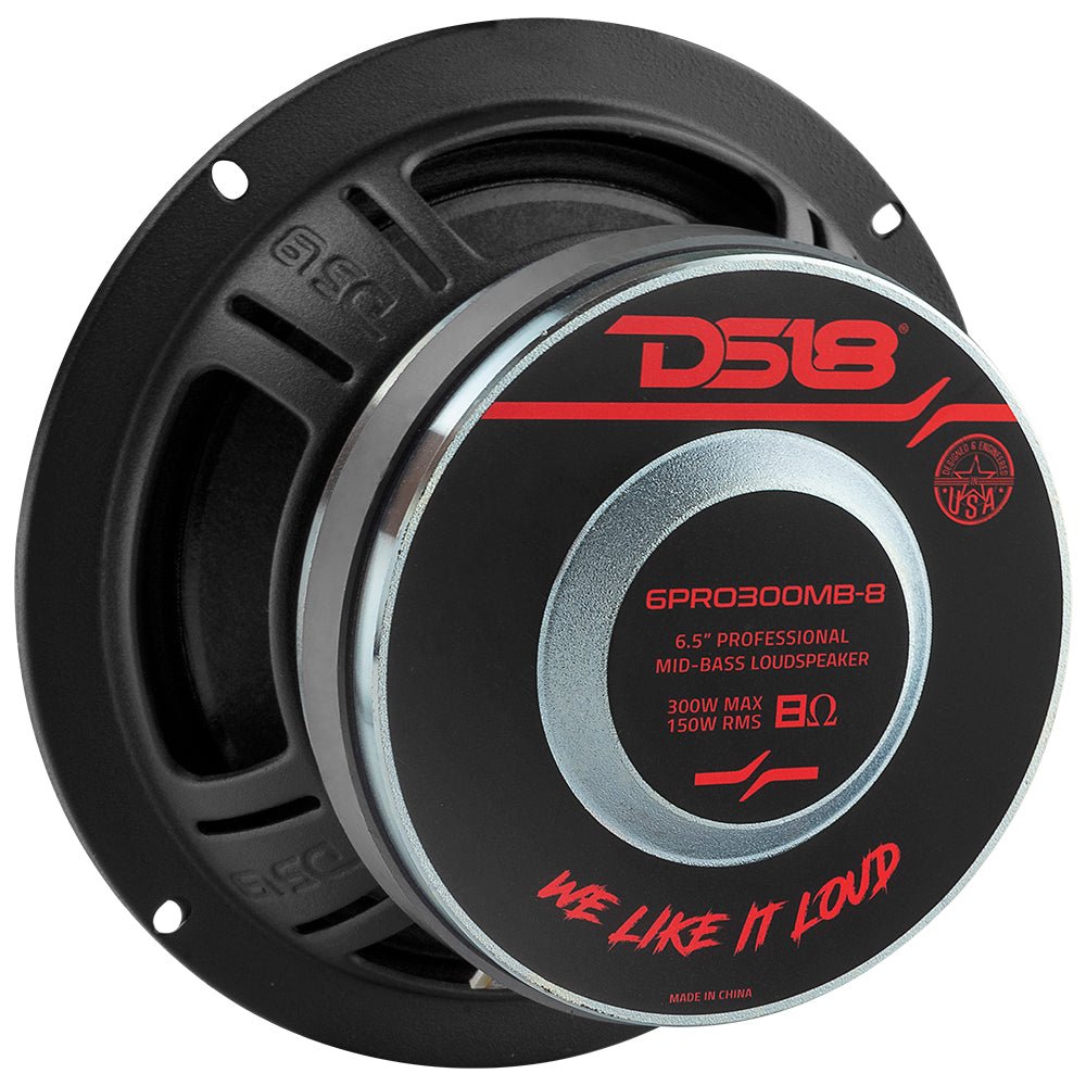 DS18 6.5" Mid-Bass Loudspeaker 150 Watts Rms 8-Ohm