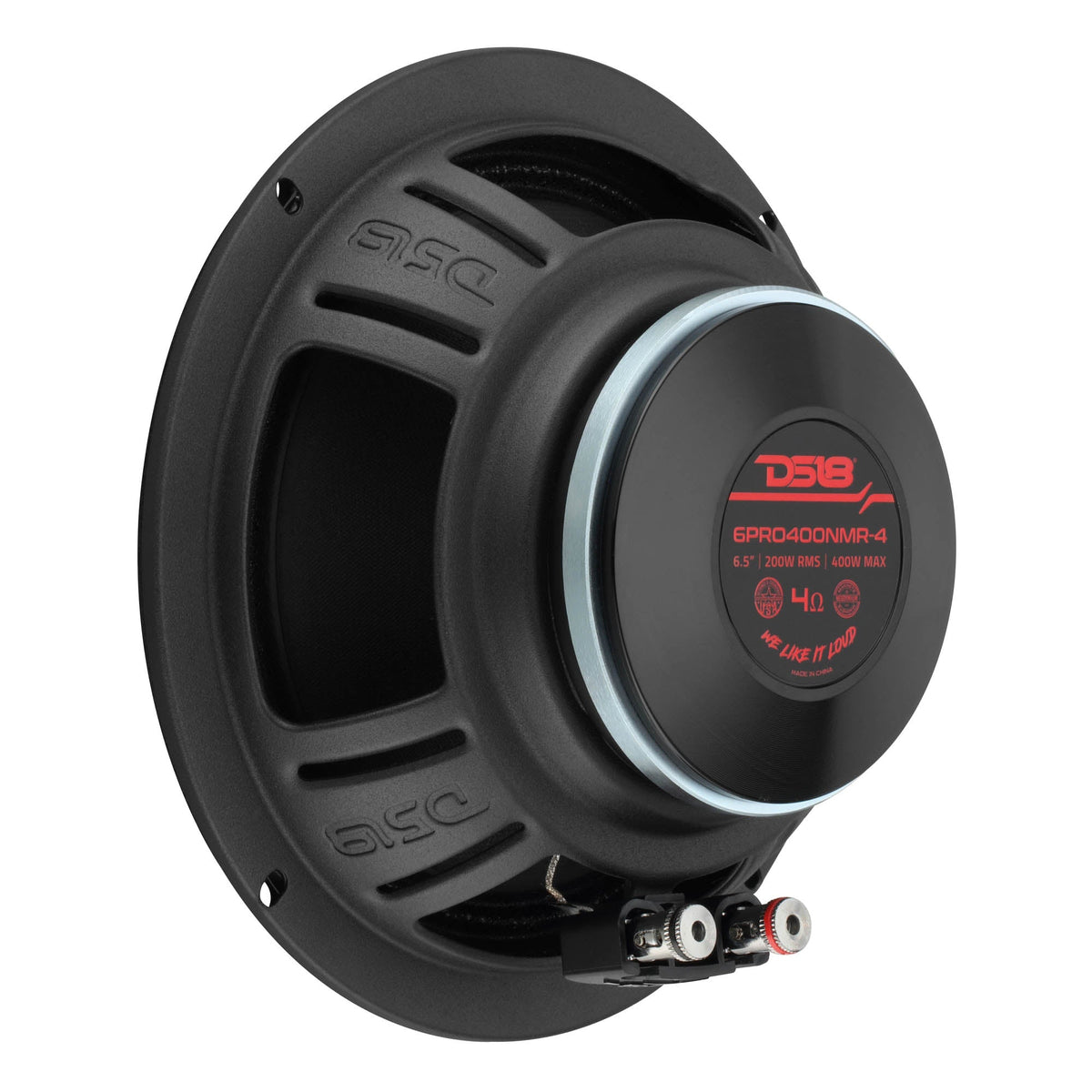 DS18 6PRO400NMR-4 6.5” High-Sensitivity Professional Midrange Loudspeaker with Neodymium Magnet 200W RMS 4-Ohm — view 4 of 5