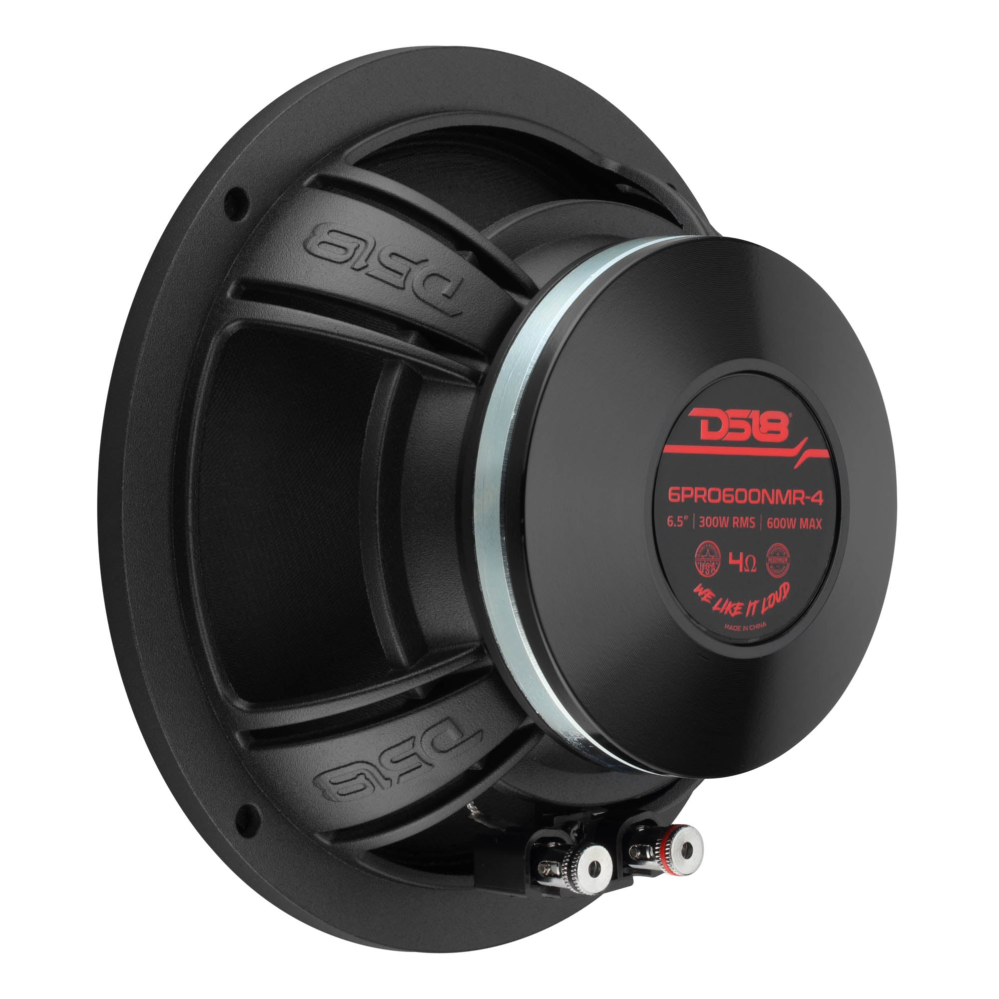 DS18 6PRO600NMR-4 6.5” High-Sensitivity Professional Midrange Loudspeaker with Neodymium Magnet 300W RMS 4-Ohm — view 4 of 5