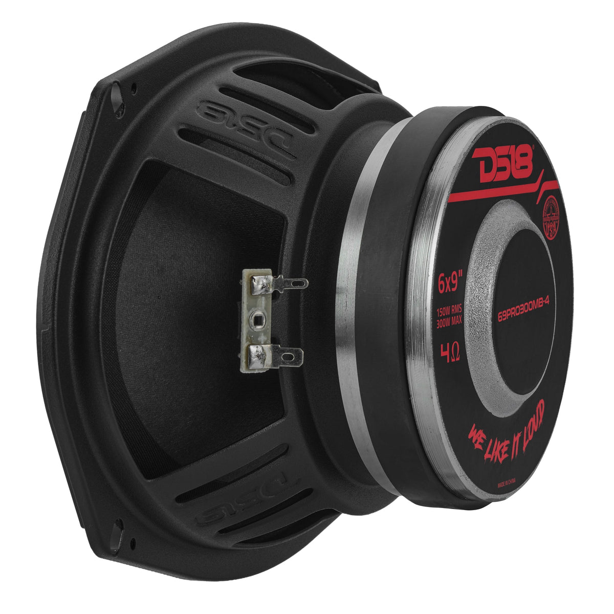 DS18 69PRO300MB-4 6x9” Water-Resistant Mid-Bass Loudspeaker 150W RMS 4-Ohm — view 5 of 5