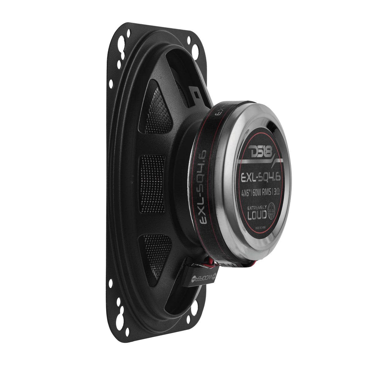 DS18 EXL-SQ4.6 EXL 4x6” 2-Way Coaxial Speaker with Fiber Glass Cone 60W RMS 3-Ohm — view 5 of 5