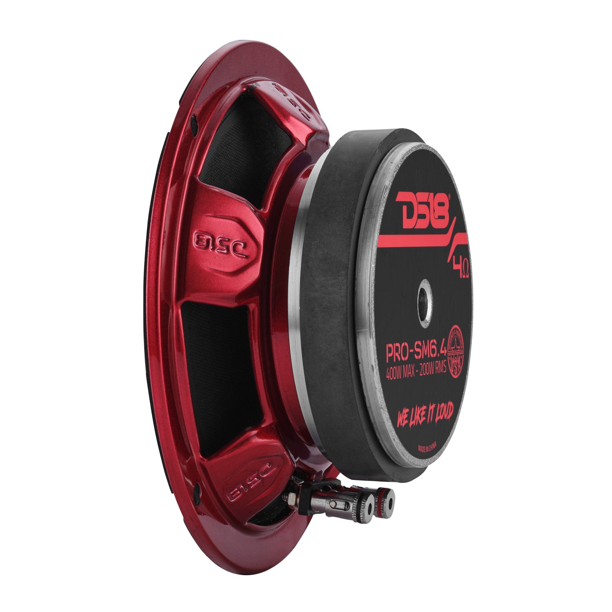 DS18 PRO-SM6.4 PRO 6.5" Slim Mid-Range Loudspeaker with Water-Resistant Cone 200W RMS 4-Ohm — view 4 of 5
