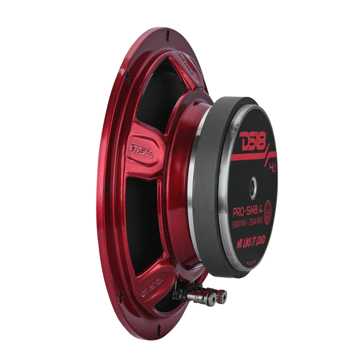 DS18 PRO-SM8.4 PRO 8" Slim Water-Resistant Midrange Loudspeaker 250W RMS 4-Ohm — view 4 of 5