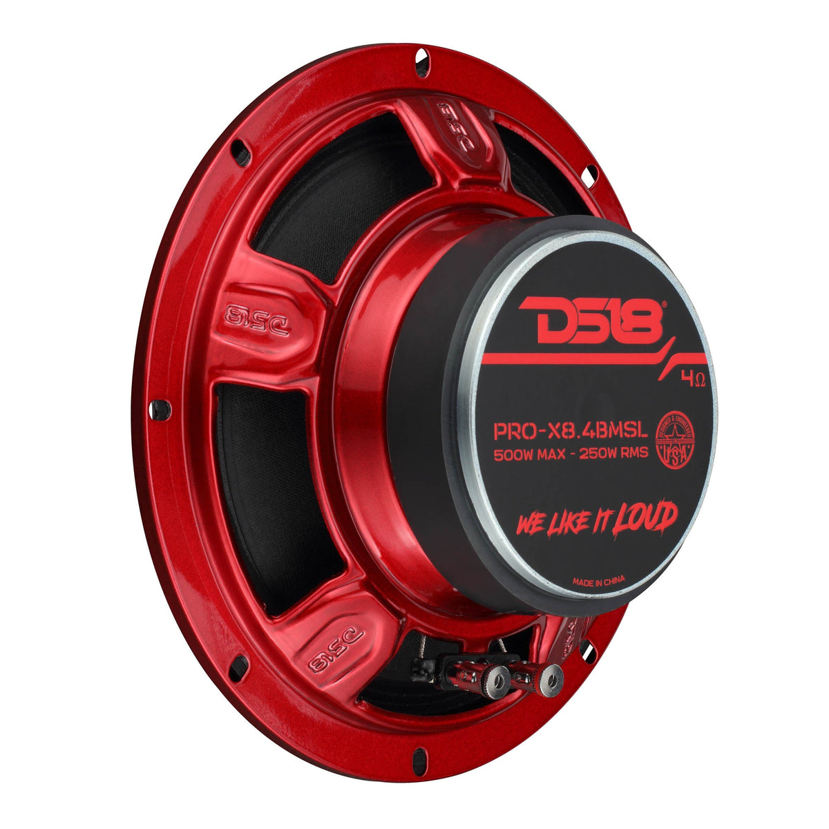 DS18 PRO-X8.4BMSL PRO-X 8" Shallow Mid-Range Bullet Loudspeaker 250W RMS 4-Ohm — view 4 of 5