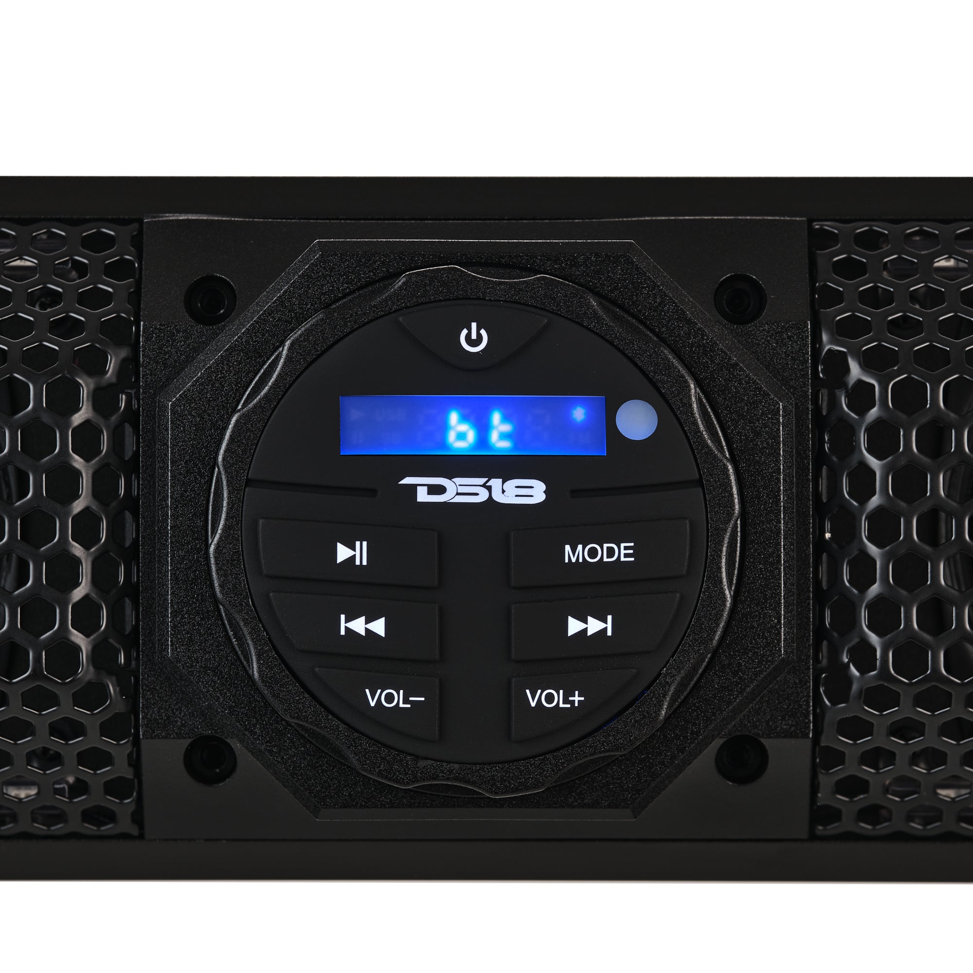 DS18 37" Marine Amplified Soundbar with Bluetooth USB & RGB Lighting 10 Speakers 1200 Watts