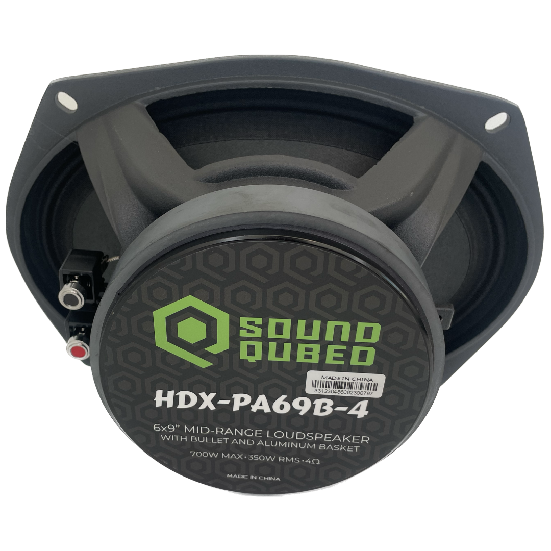 SoundQubed HDX 6x9" Pro Audio Speaker Car Audio