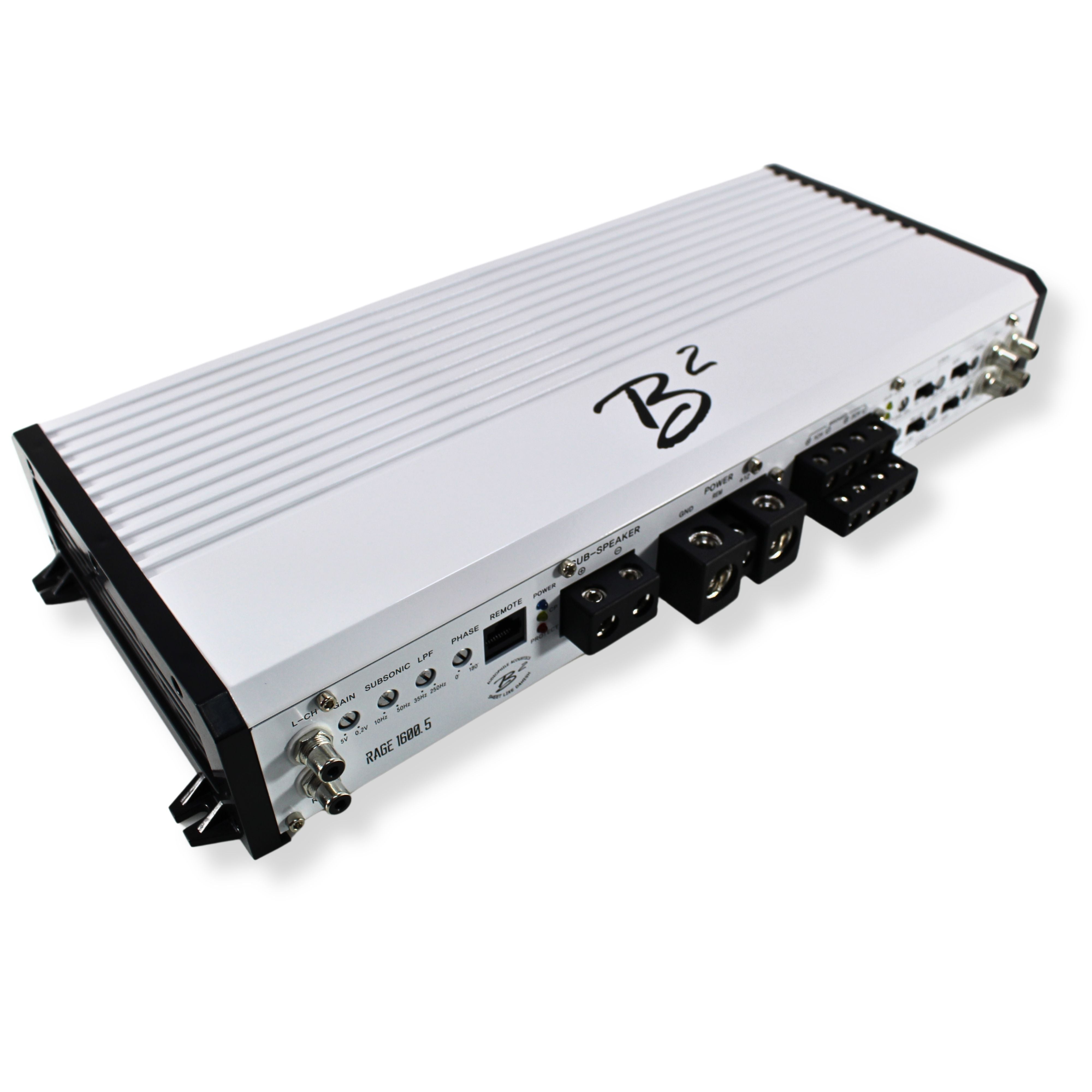 B2 Audio RAGE 1600.5 Class D 5-Channel Amplifier 1600W RMS — image 2