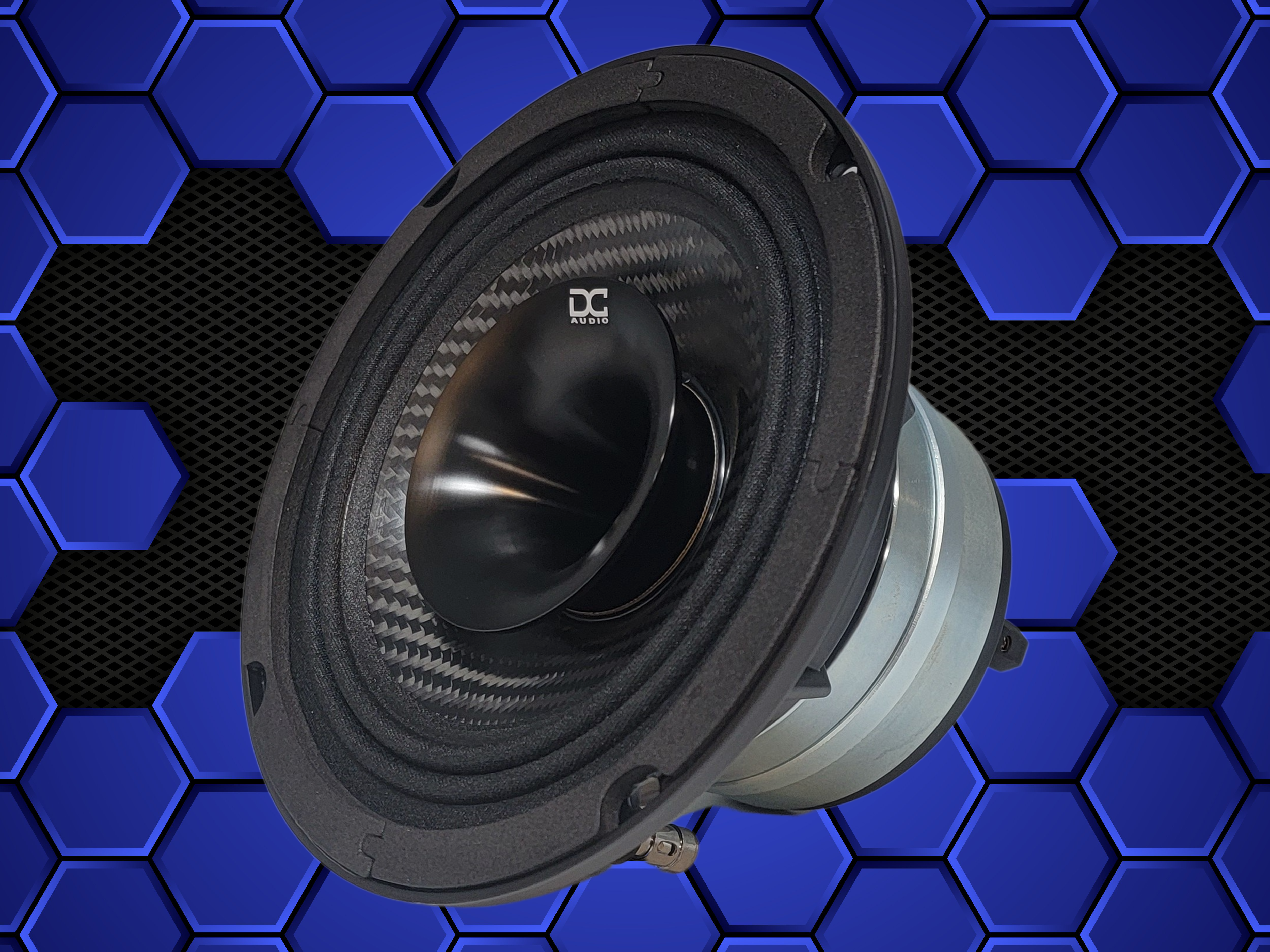DC Audio NEO Coaxial CF 6.5" Pro Audio Speaker 250W 4/8 Ohm (Each)