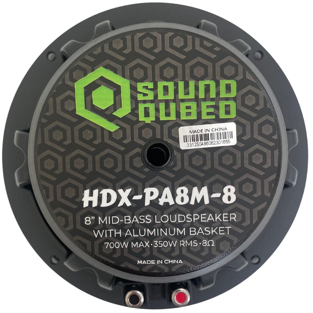 SoundQubed HDX 8" Pro Audio Speaker Car Audio