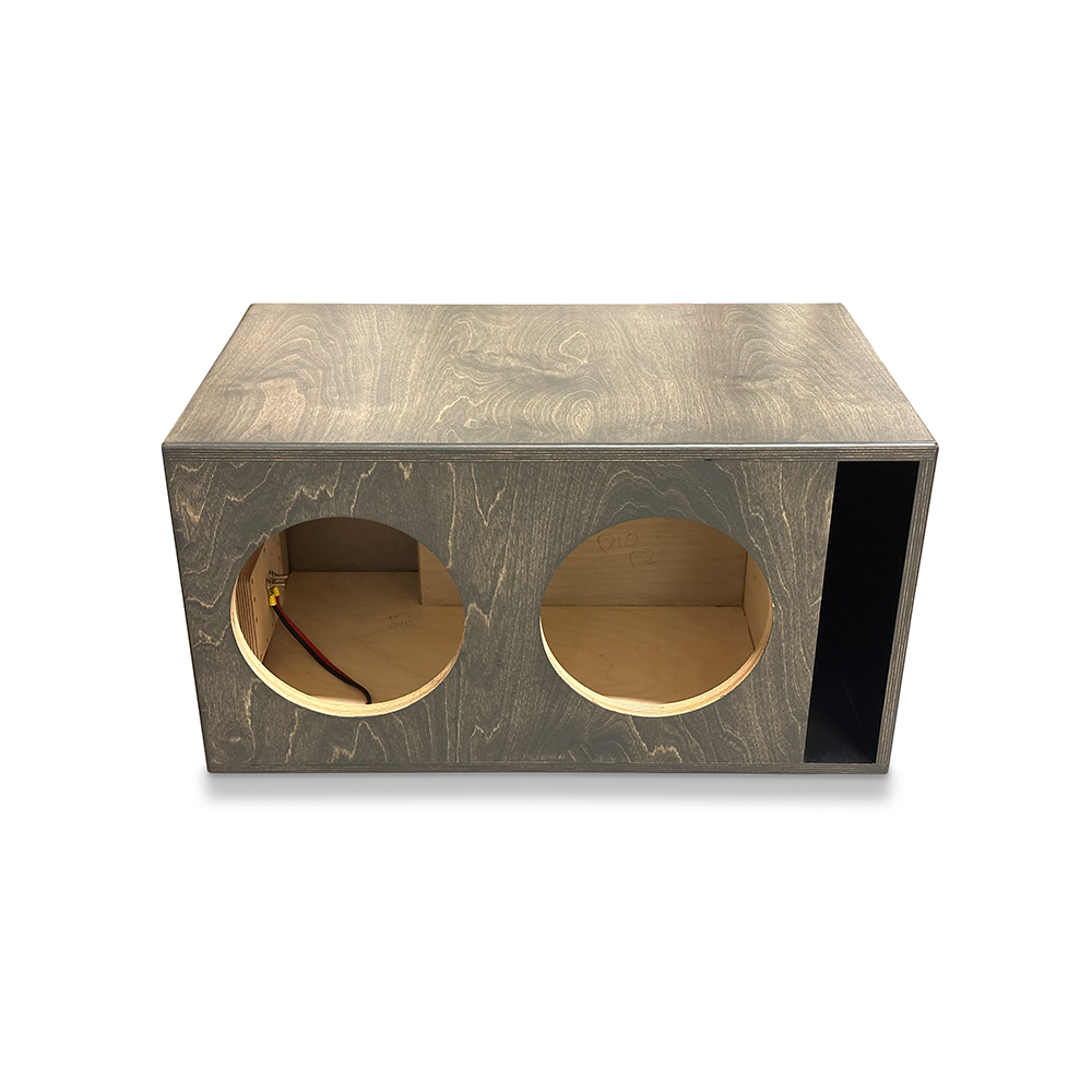 Deaf Bonce Dual 10" SA310 ported enclosure - side
