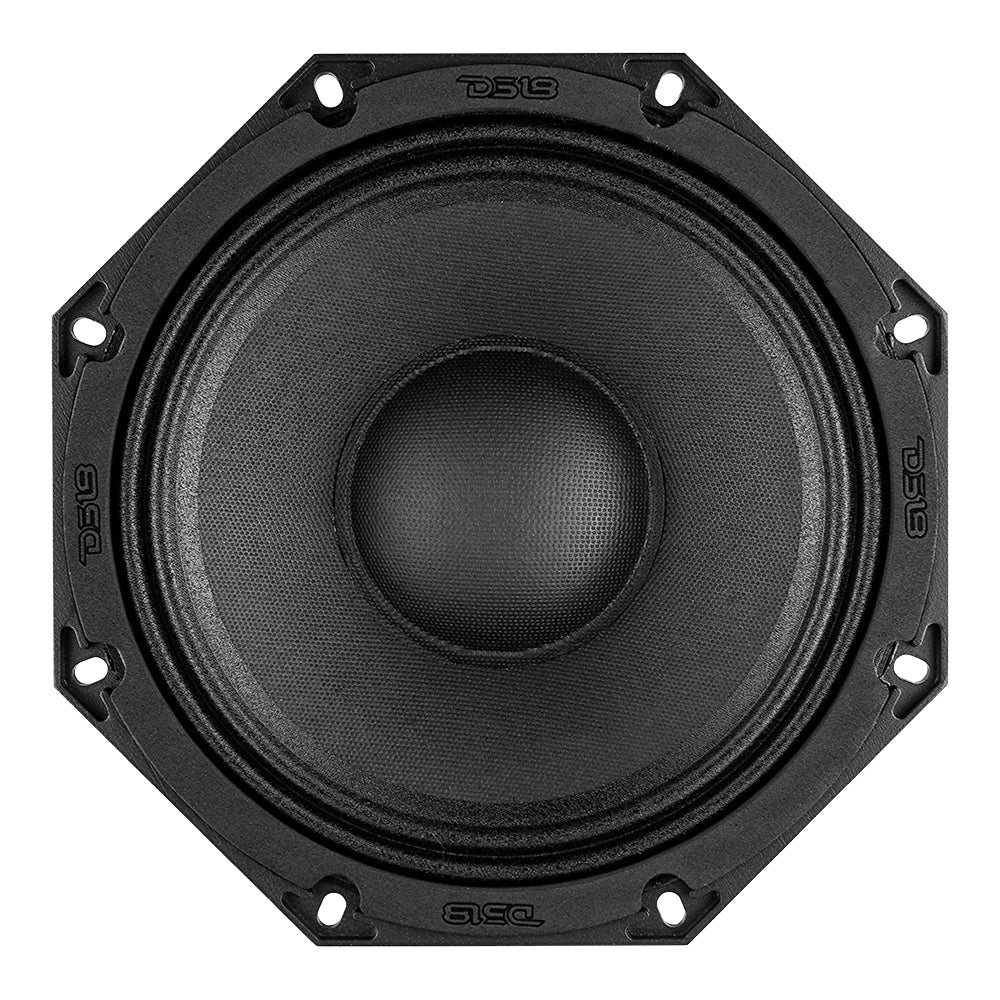 DS18 Octagonal 8" Mid-Range Loudspeaker 400 Watts Rms 8-Ohm