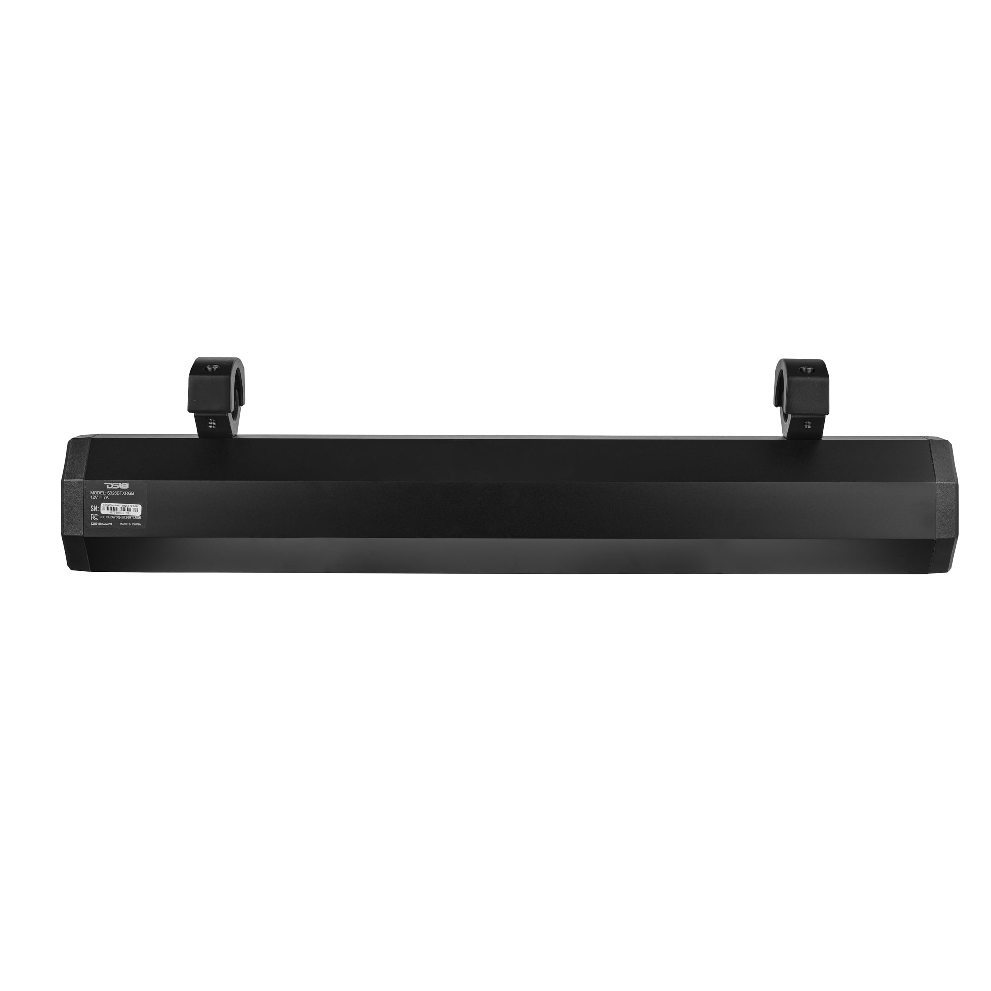 DS18 26" Marine Amplified Soundbar with Bluetooth USB & RGB Lighting 6 Speakers 600 Watts