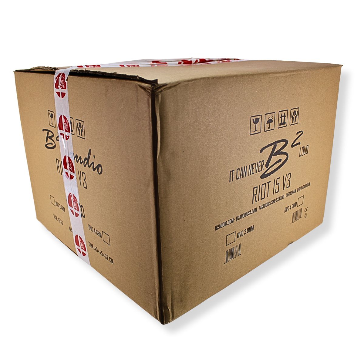 B2 Audio RIOT15 V3 15" Subwoofer 750W RMS Dual 2 Ohm — image 8