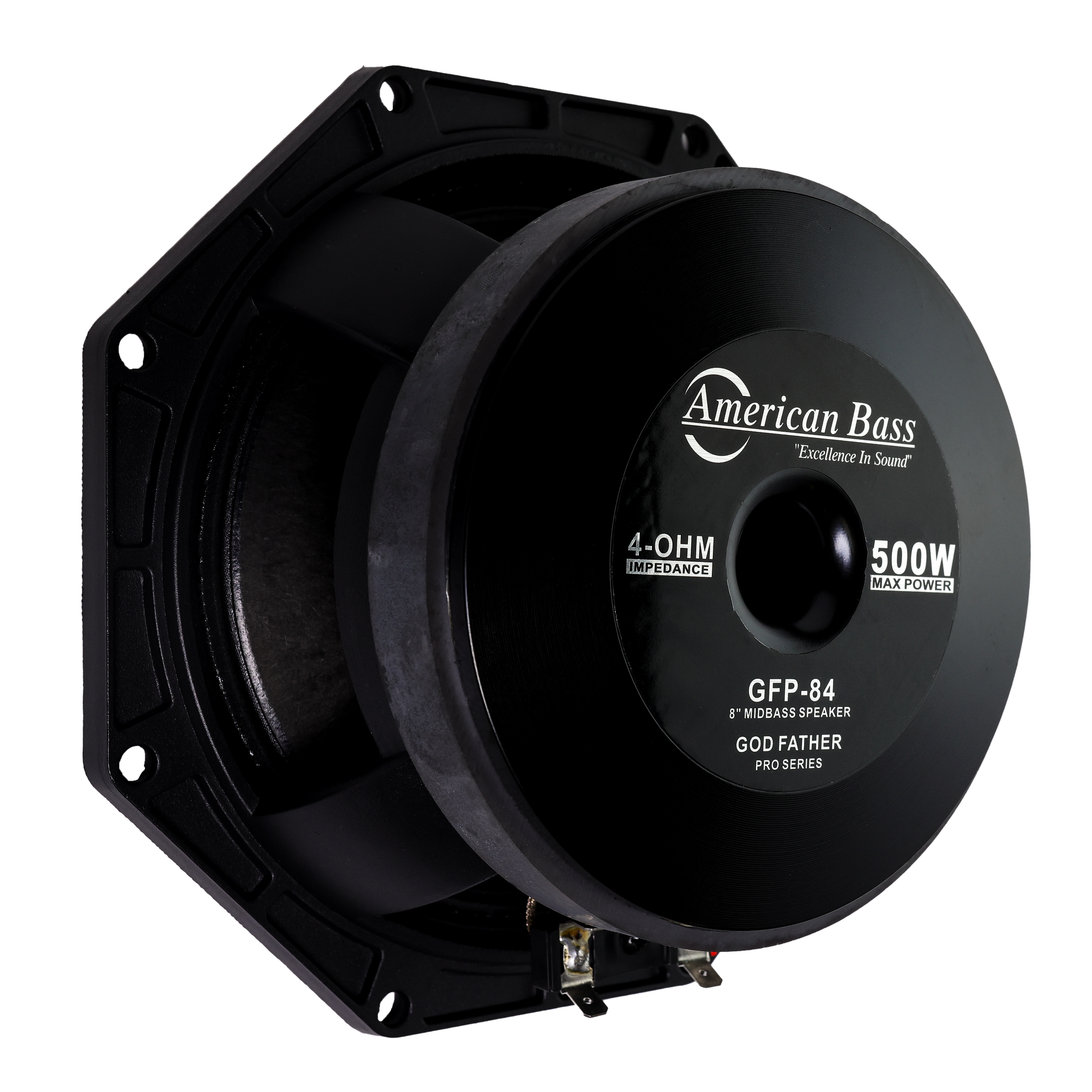American Bass Godfather Pro Cast 8" Midbass Speaker 250 Watts