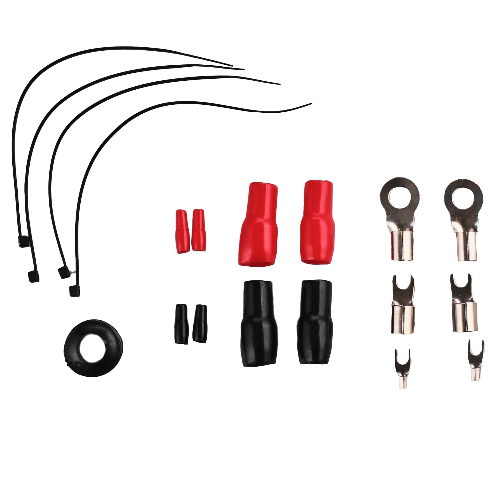 DS18 4-GA Amplifier Installation Wiring Kit - Red