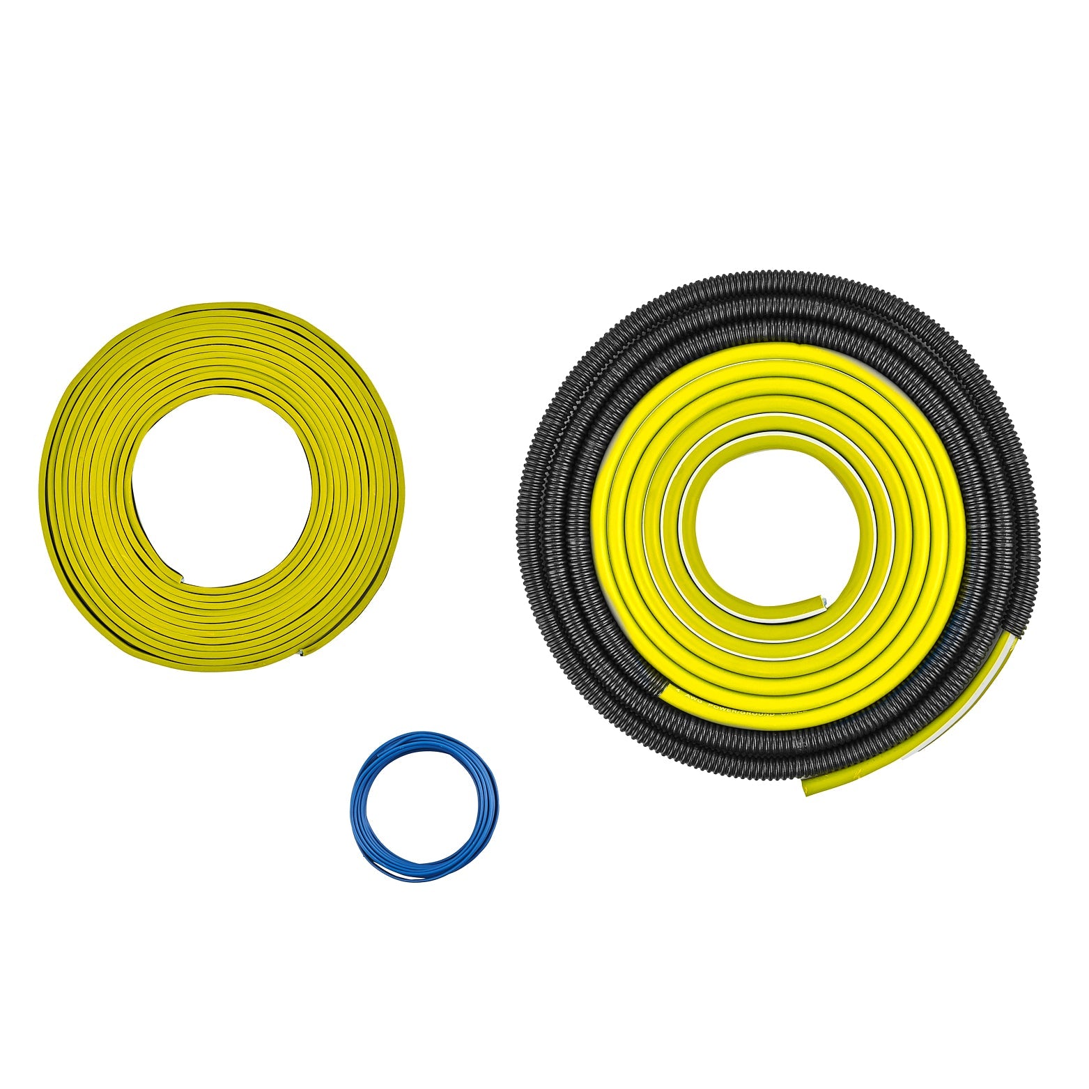 DS18 4-GA Amplifier Installation Wiring Kit - Yellow