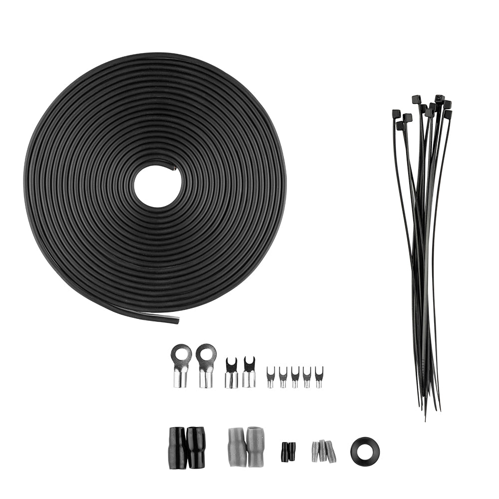 DS18 4-GA CCA Amplifier Installation Kit - SILVER