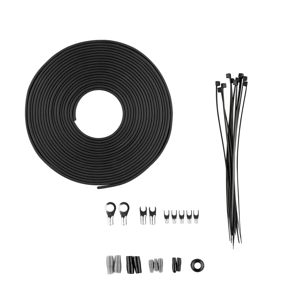 DS18 8-GA CCA Amplifier Installation Kit - SILVER
