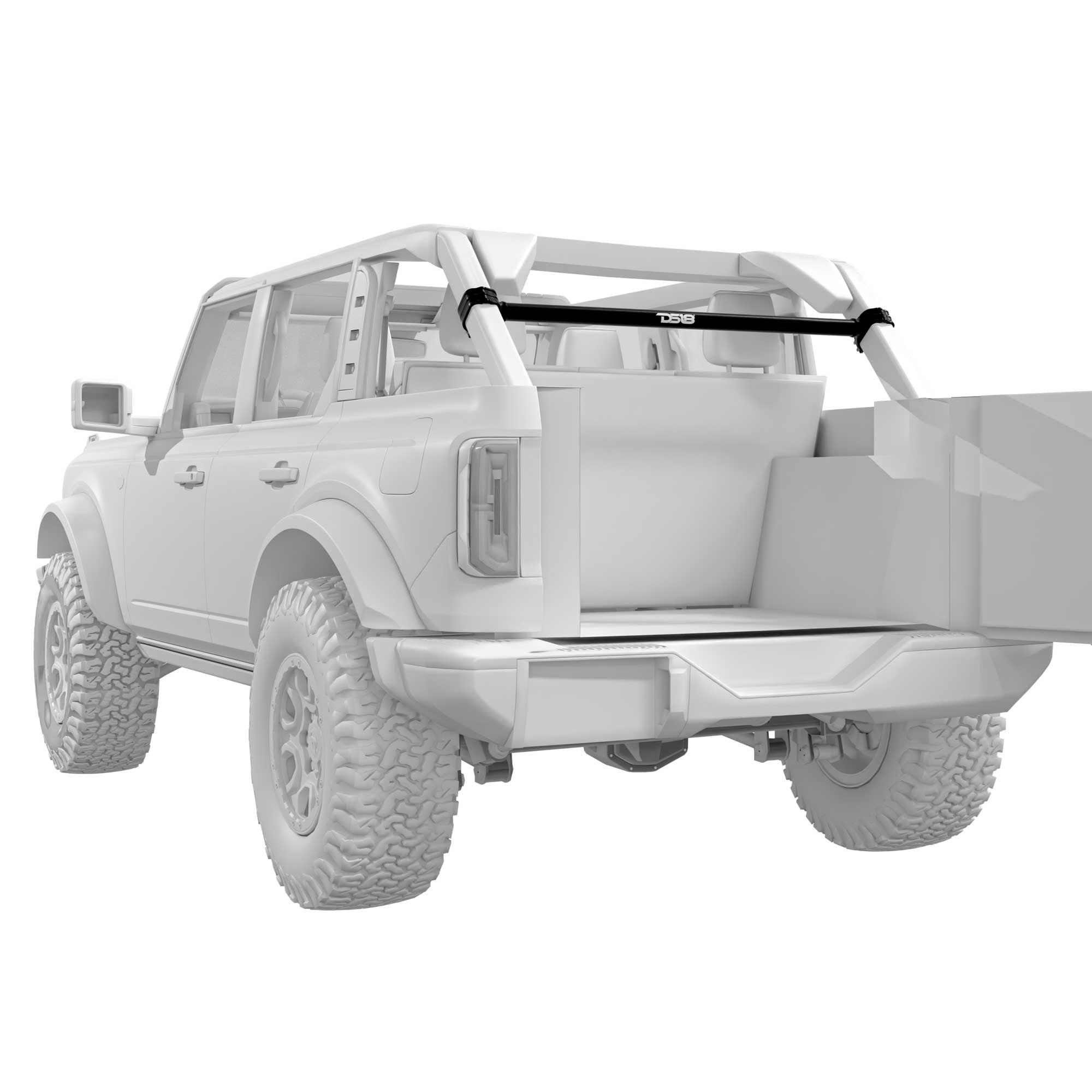 DS18 Ford Bronco 6th Gen Tower Mounting Tube