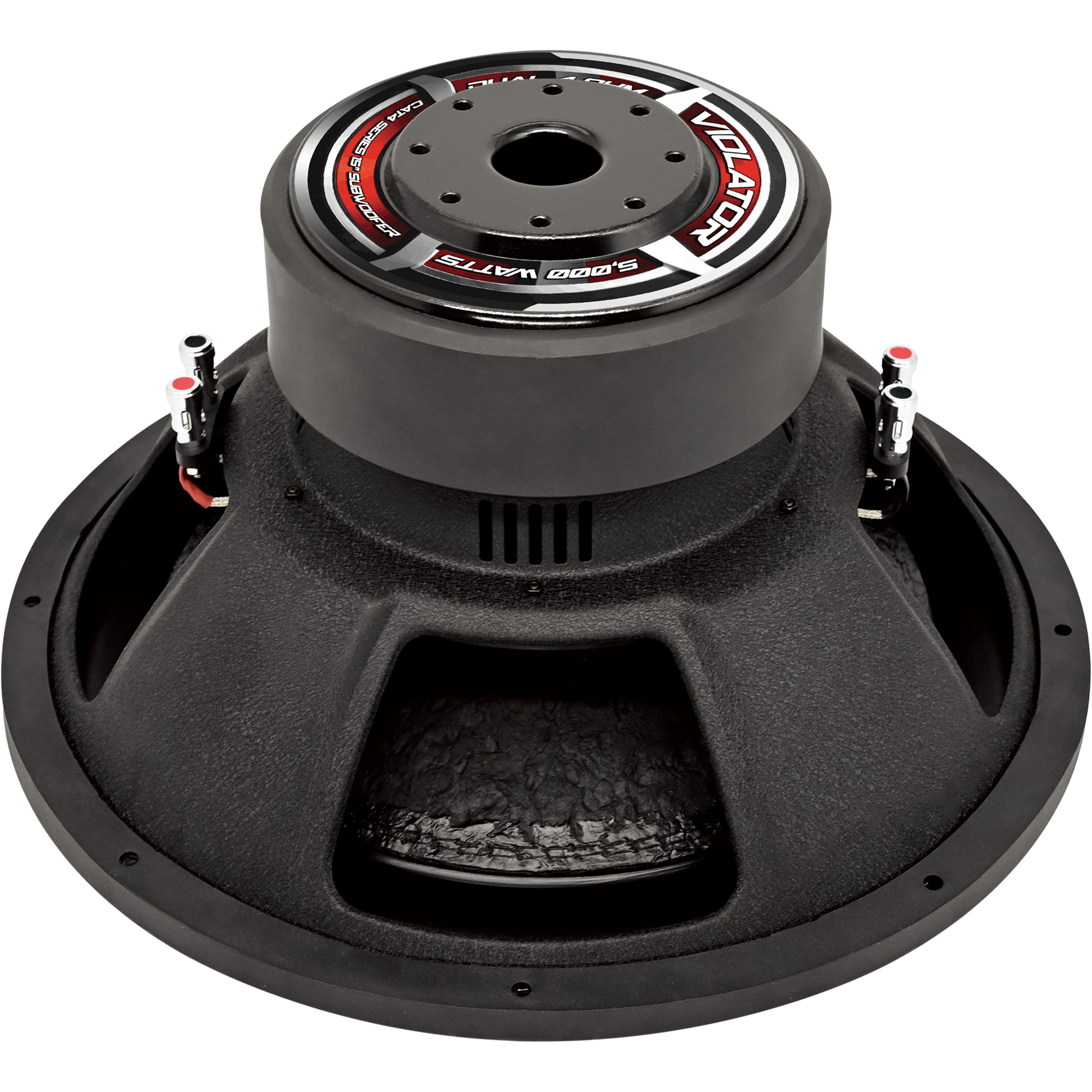 Violator Audio CATegory 4 Series 15" Subwoofer — Dual 4 Ohm DVC