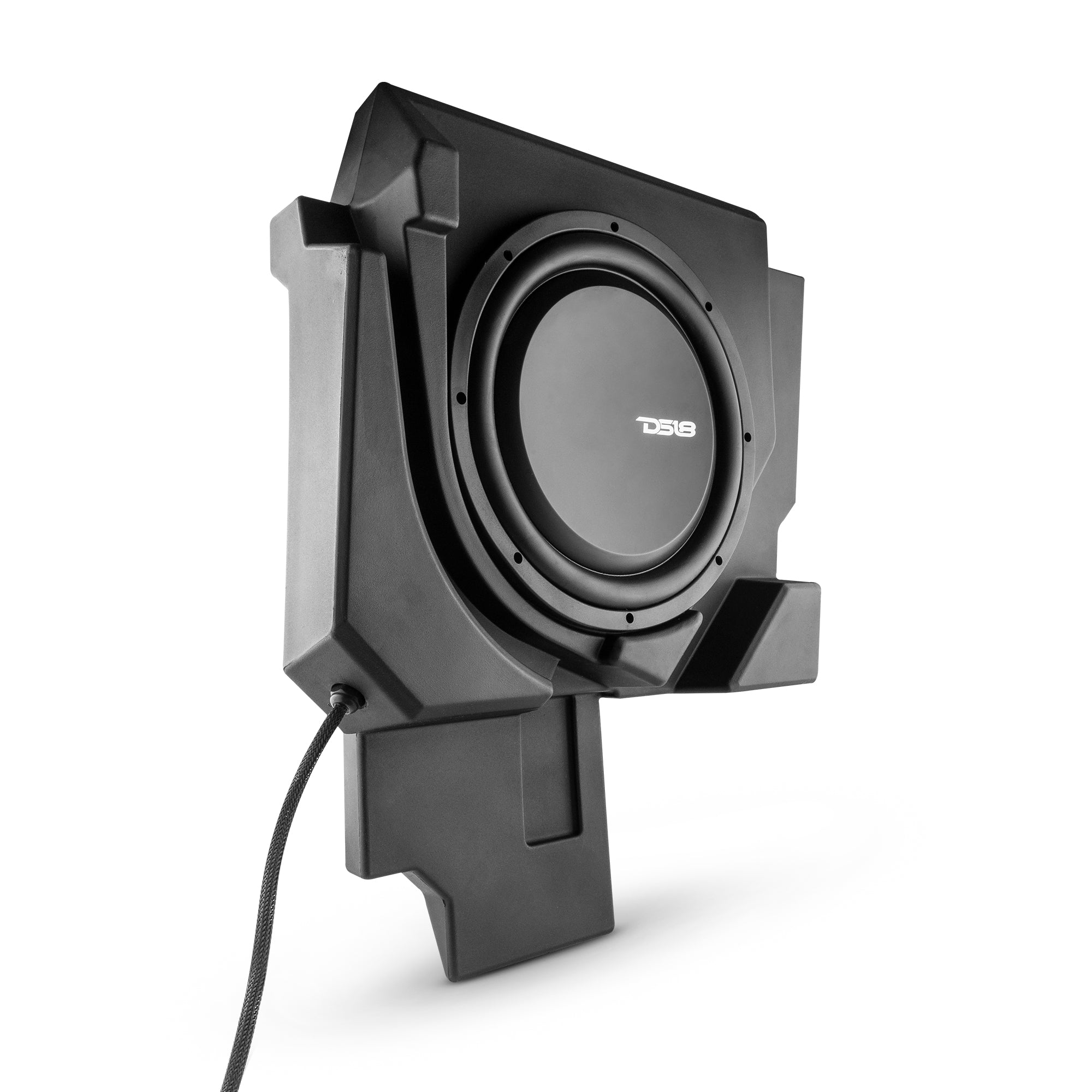 DS18 Can-Am Maverick X3 Stage 3 Dash Panel Speaker Enclosures and Driver and Passenger Side Under Seat Subwoofer Enclosure - 3800W MAX