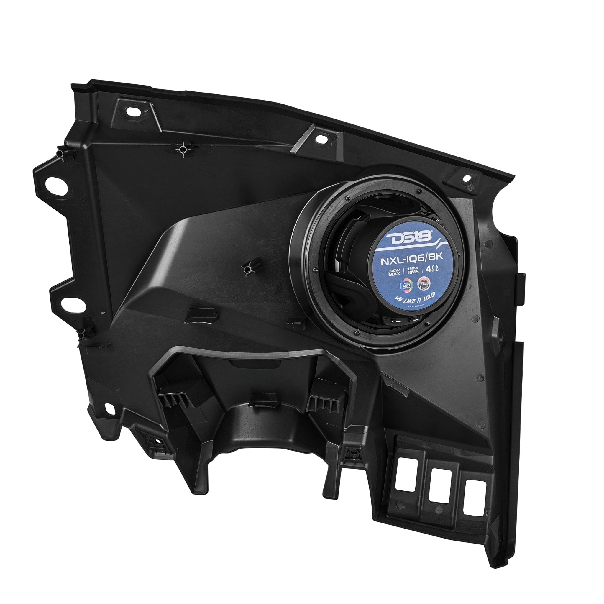 DS18 Can-Am Maverick X3 Dashboard Panel Loaded with 6.5" Speaker and Digital Lights