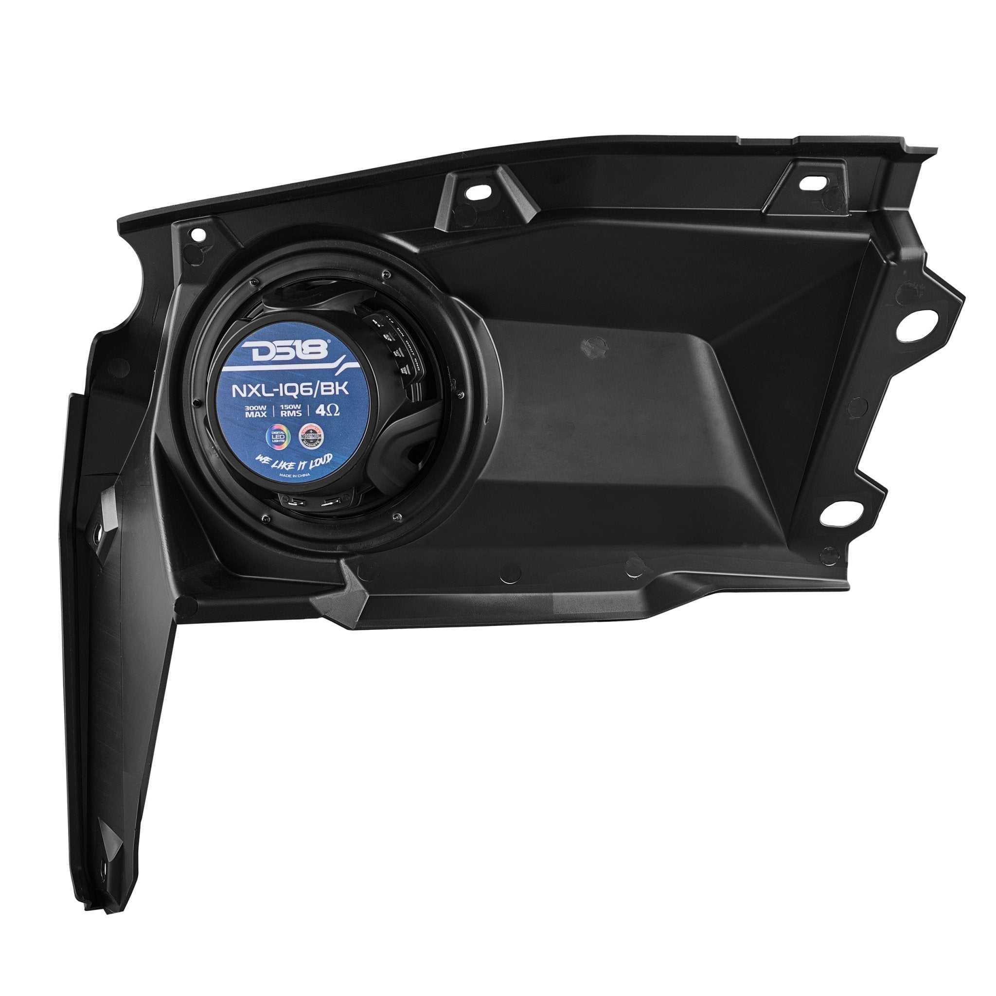 DS18 Can-Am Maverick X3 Dashboard Panel Loaded with 6.5" Speaker and Digital Lights