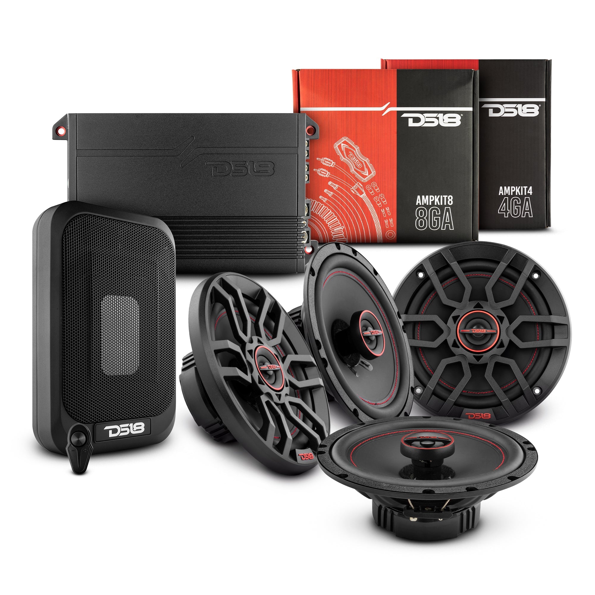 DS18 Stage1 Car Audio Package
