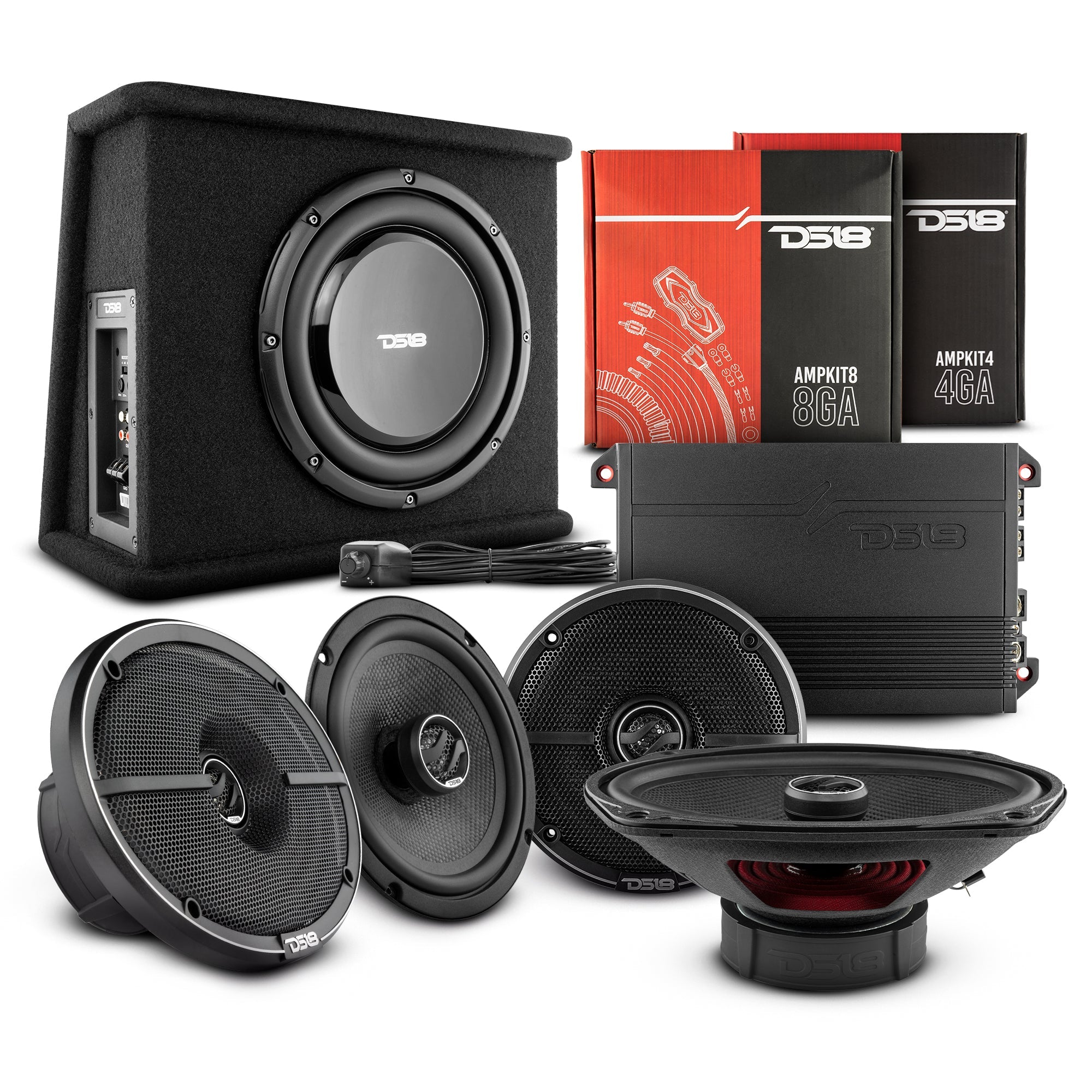 DS18 Stage2 Car Audio Package