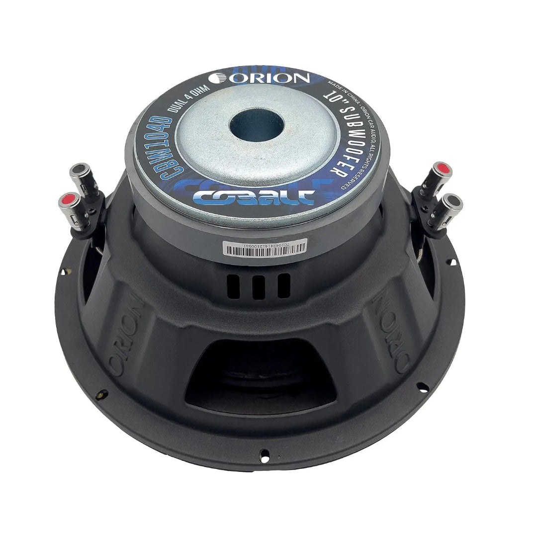 Orion CBW104D Cobalt Series Subwoofer – 300W RMS | JS Ultimate Sounds