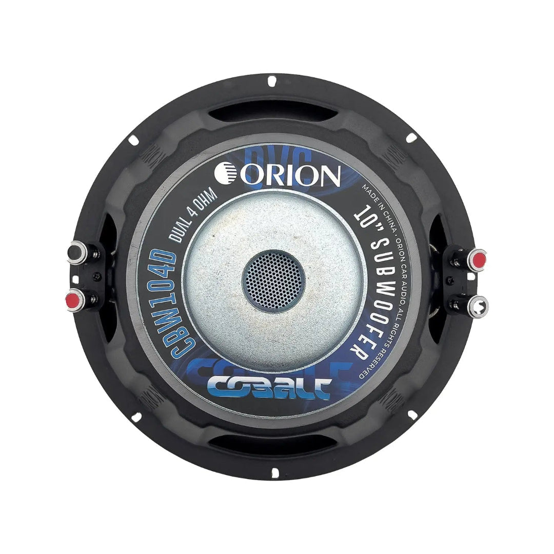 Orion CBW104D Cobalt Series Subwoofer – 300W RMS | JS Ultimate Sounds