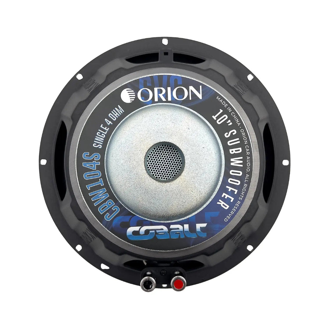 Orion CBW104S Cobalt Series Subwoofer – 300W RMS | JS Ultimate Sounds