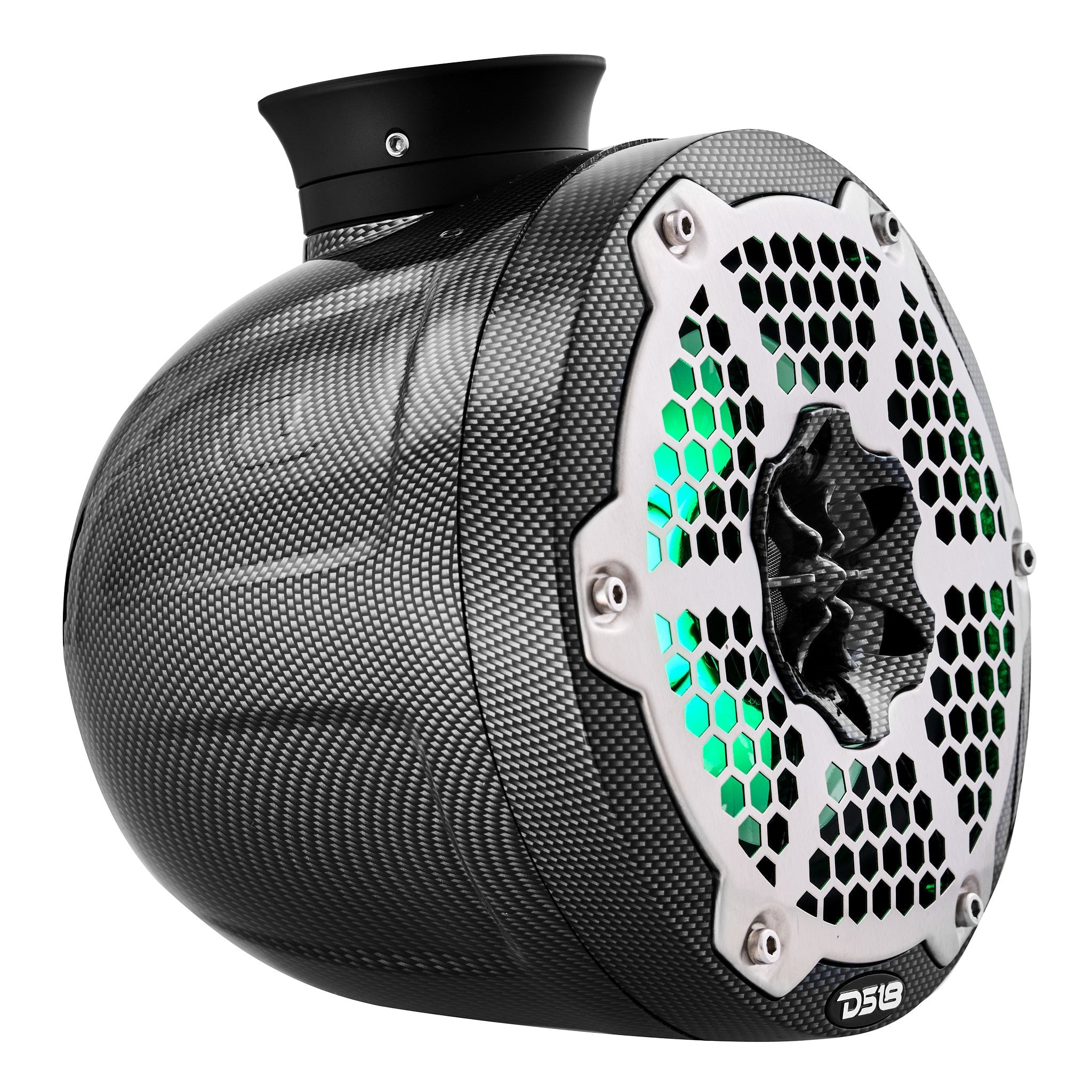 DS18 NXL 6.5" Pod 300w Speaker with Integrated RGB LED Lights (Pair) - Perfect For Jet Skis