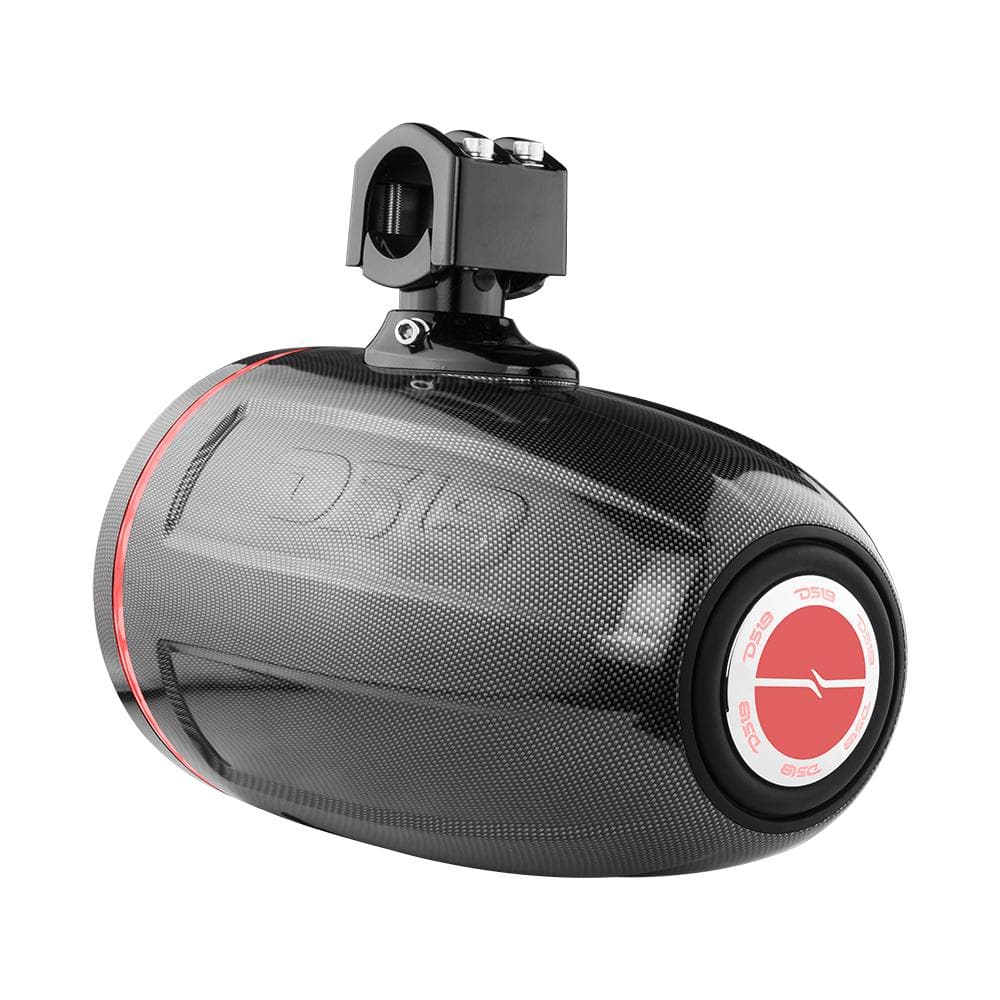 DS18 NXL 8" Neodymium Marine and Powersports Towers with Built-in Passive Radiator, 1" Driver and LED RGB Lights 180 Watts Rms