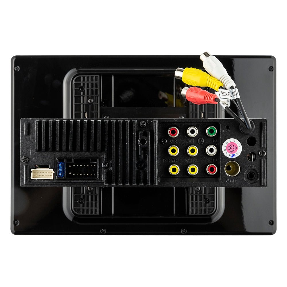 DS18 10.5" Floating Adjustable Modular Touchscreen Mechless Single-DIN Head Unit with Bluetooth, Mirror Link and USB