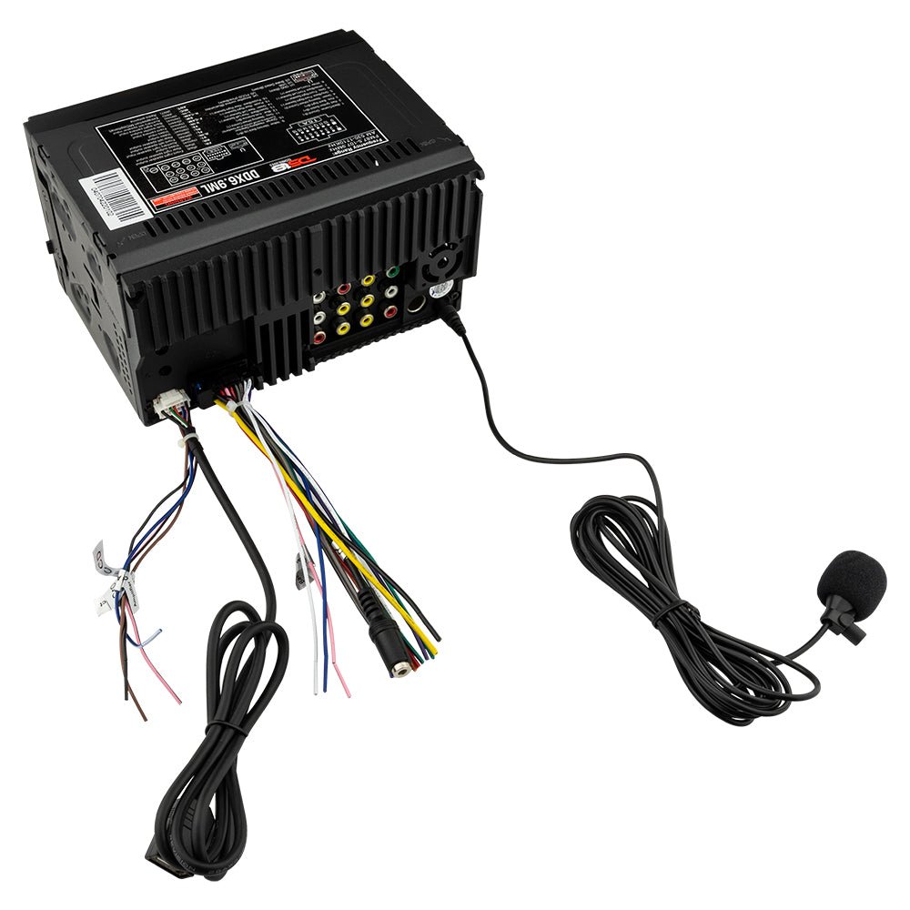 DS18 6.9" Touchscreen Mechless Double-DIN Headunit with Bluetooth, USB and Mirror Link