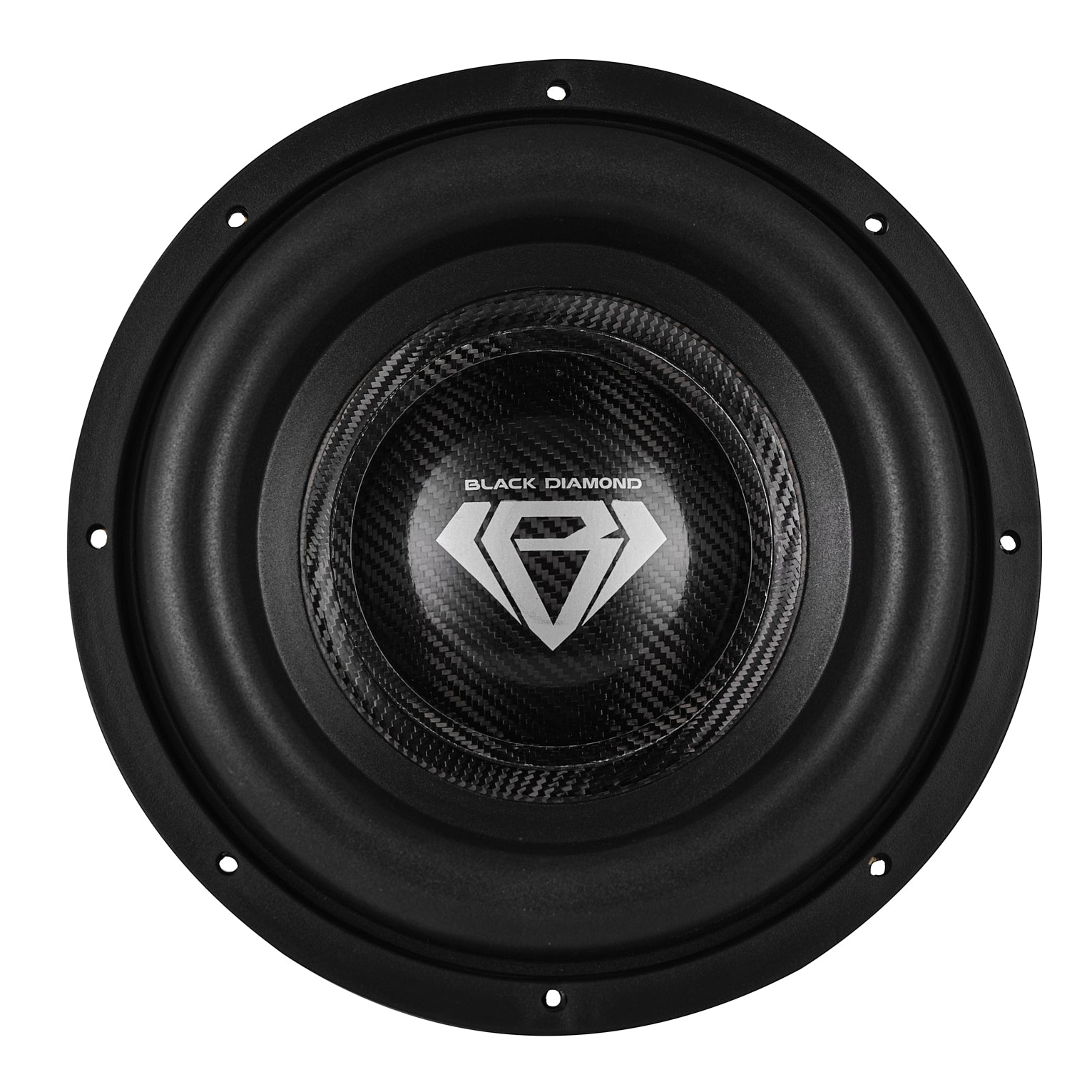 DS18 Black Diamond 12" High Excursion Subwoofer with Carbon Fiber Cone | 3500W RMS / 7000W MAX | Dual 2-Ohm Voice Coil