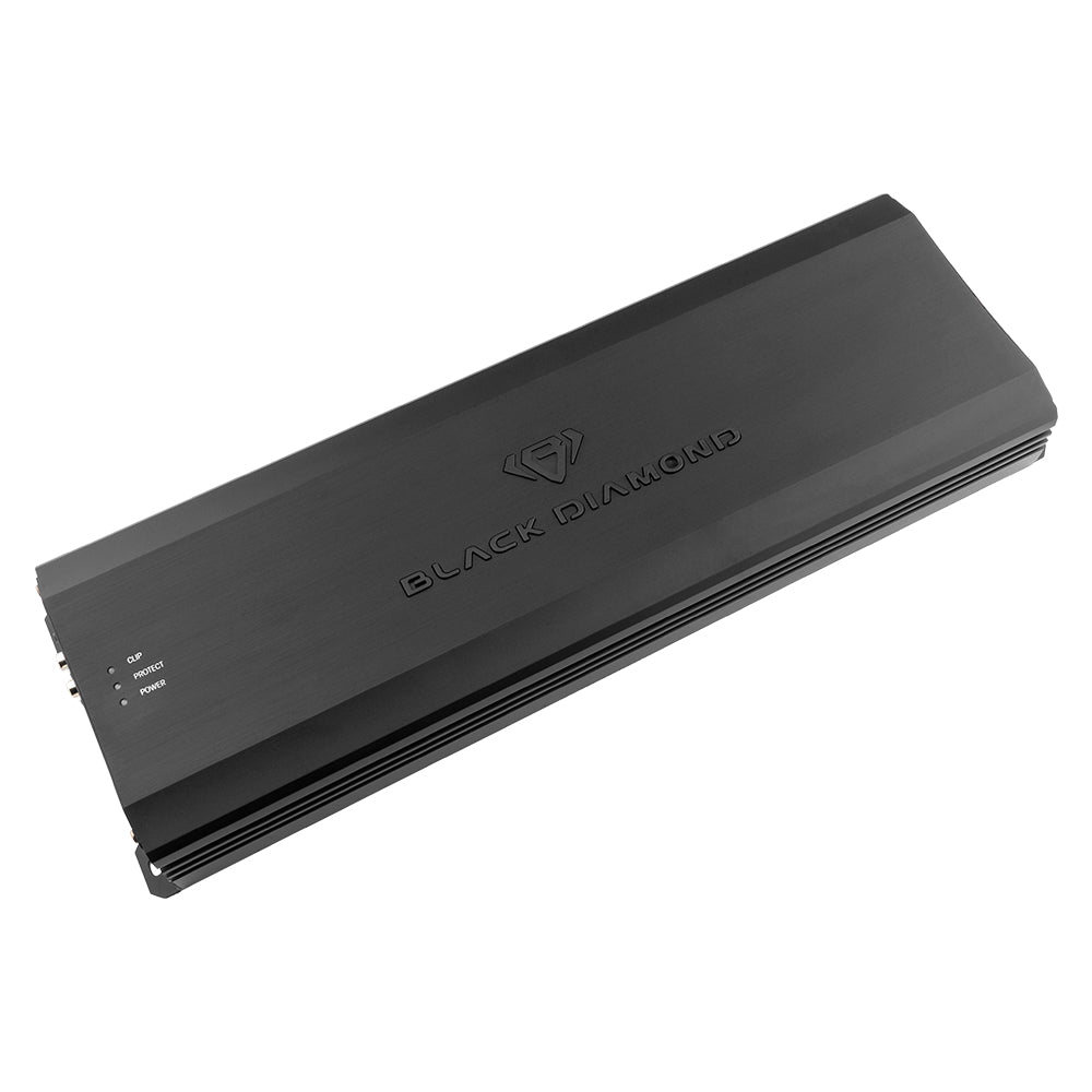 DS18 DIA-P2000X1D Black Diamond 1-Channel Class D Monoblock Amplifier 2000W RMS @ 1 Ohm — view 4 of 5