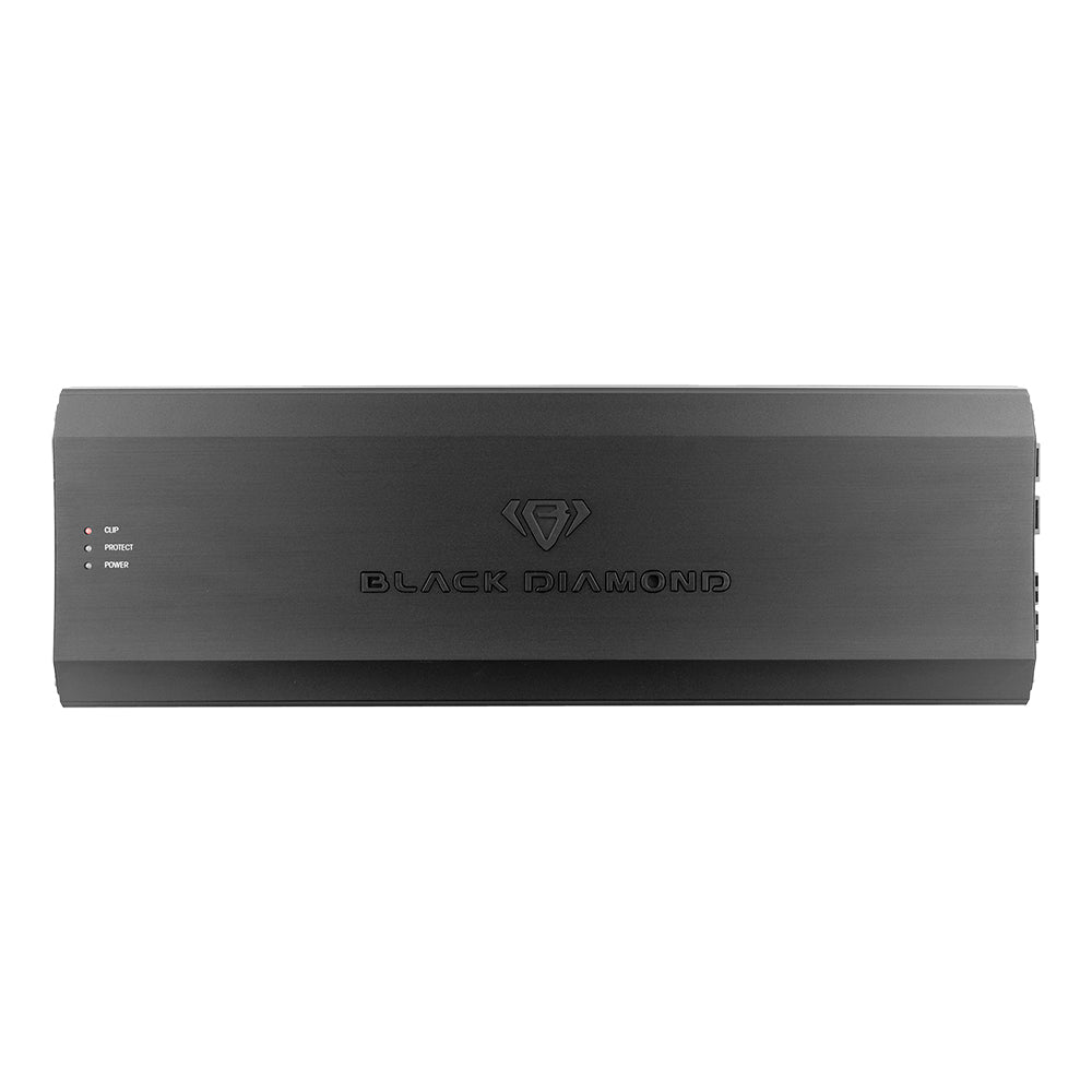 DS18 DIA-P2000X1D Black Diamond 1-Channel Class D Monoblock Amplifier 2000W RMS @ 1 Ohm