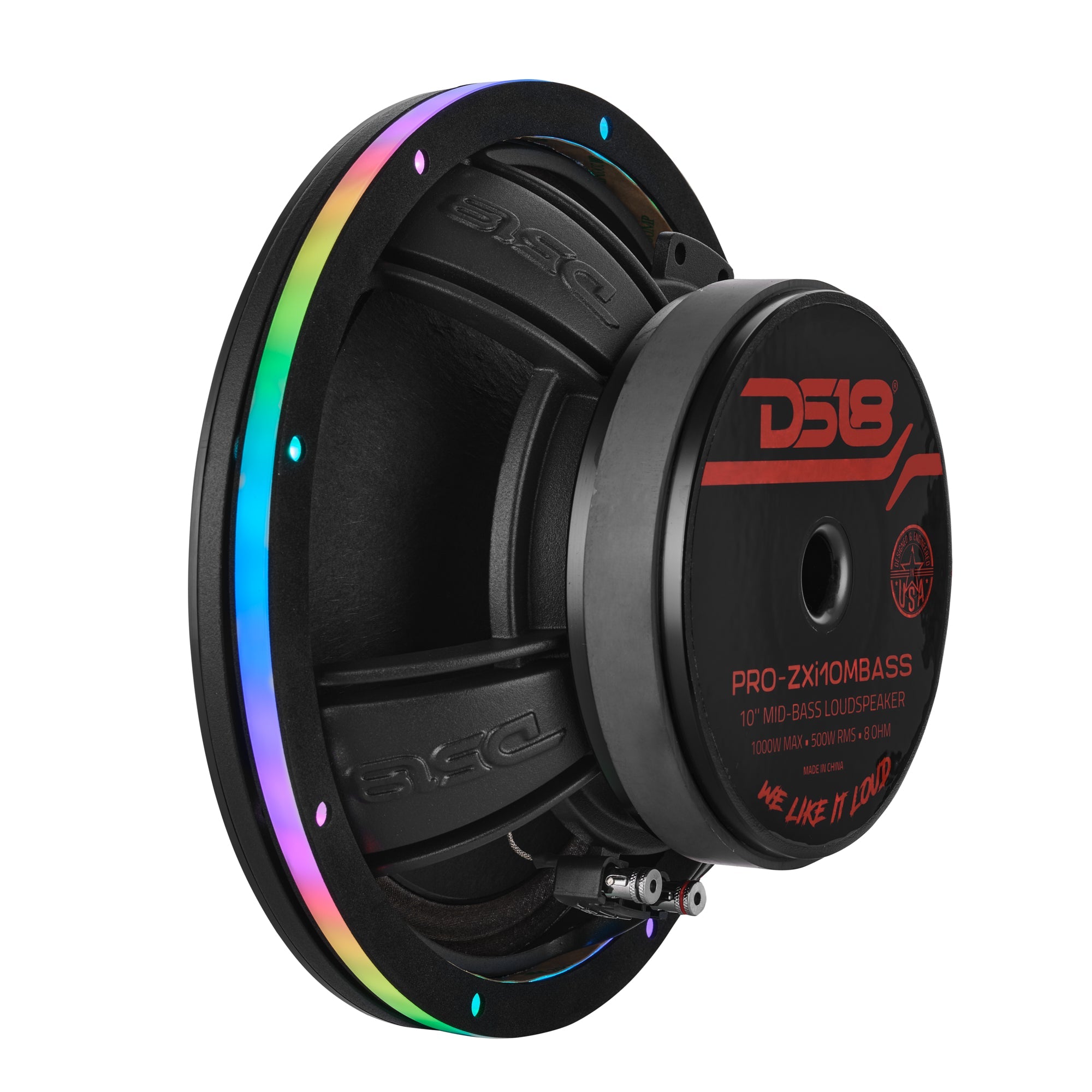 DS18 10" Digital LED Ring for Loudspeakers and Speakers