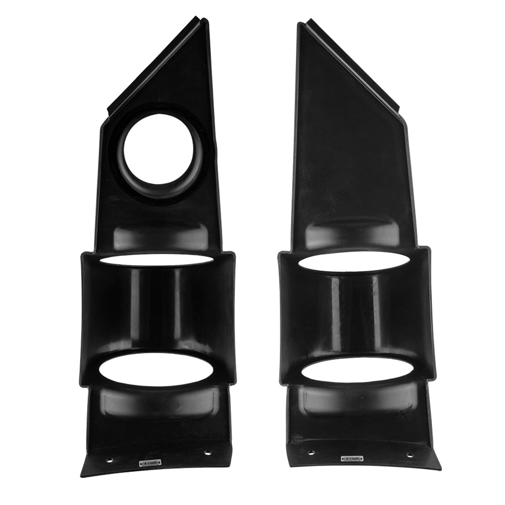 DS18 Polaris Slingshot Headrest Speaker Pods 4x 6.5" Empty Enclosures | 2015 - Current