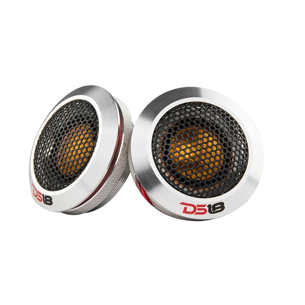 DS18 DX 6.5" 3- Way Neodymium Component Speaker System With Carbon Fiber Cone 290 Watts Rms 4-Ohm