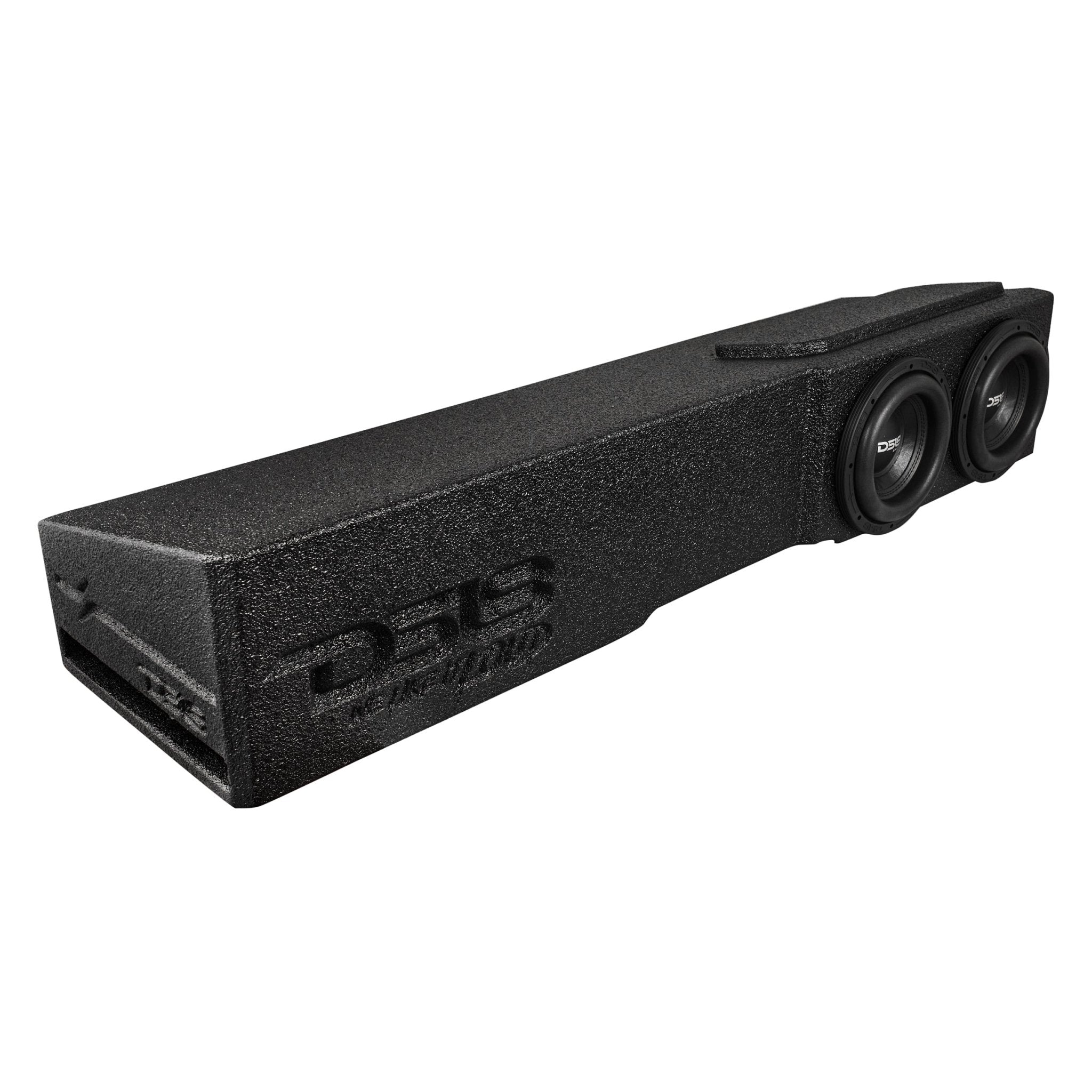 DS18 Loaded 2 x 8" Subwoofer Enclosure for Chevy/GMC Crew Cabs (2007-2026) and Ford F-150/Super Duty Crew Cabs (2009-2026)