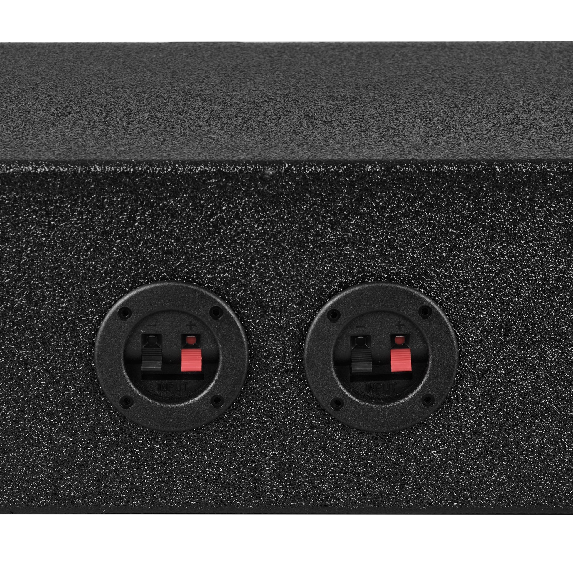 DS18 EBM-FFPUNI-4X8 Subwoofer Enclosure for four 8" Subwoofers, Under Rear Seat Front-Fire Ported Box for Truc — view 5 of 5