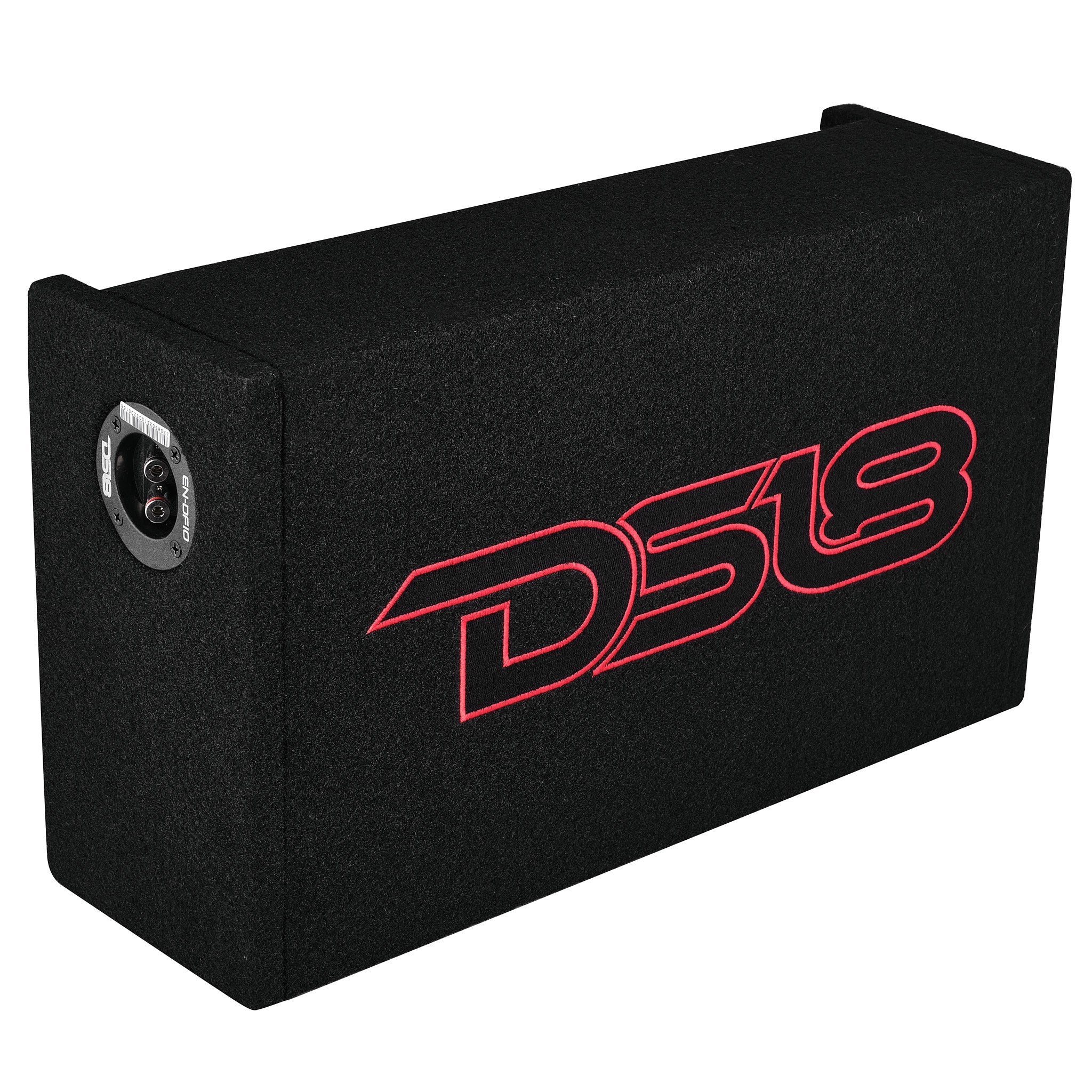 DS18 10" Loaded Shallow Down Fire Subwoofer Enclosure 300 Watts Rms