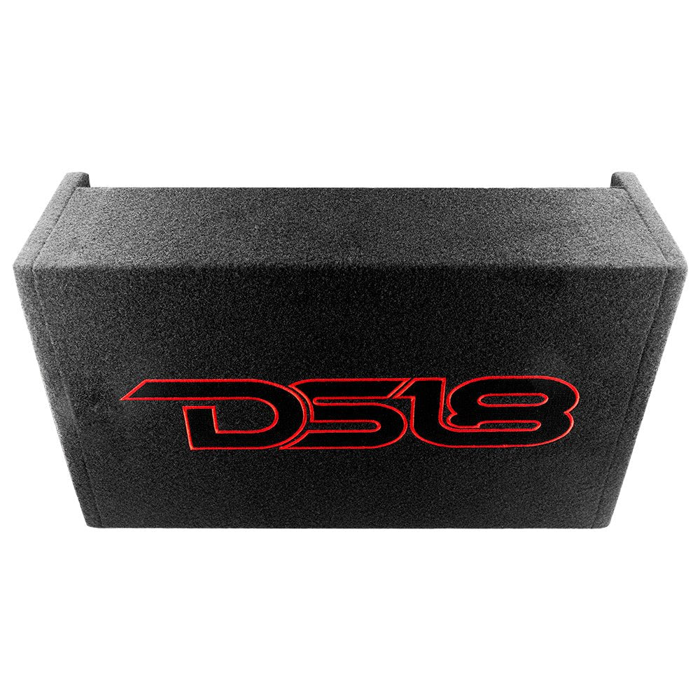 DS18 10" Loaded Shallow Down Fire Subwoofer Enclosure 300 Watts Rms
