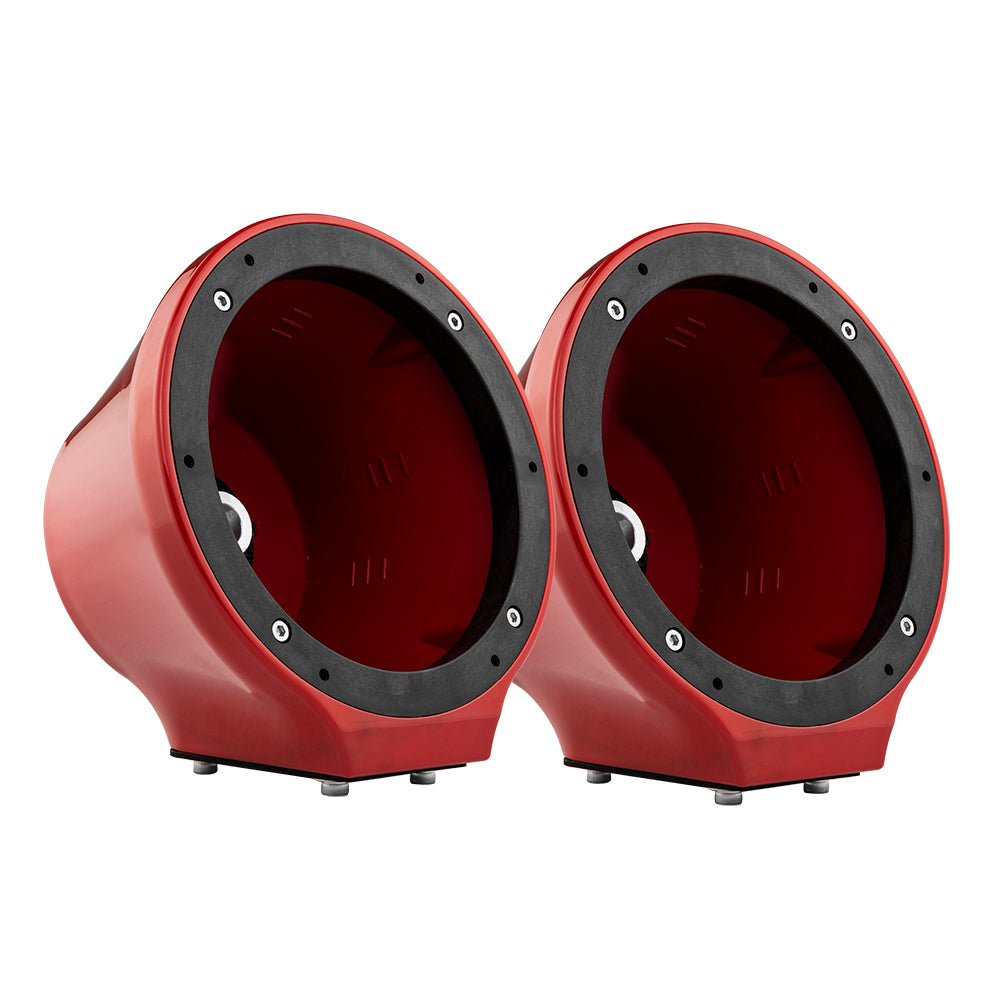 DS18 6.5” Universal Flat Mount Kick Panel Speaker Pod – Jet Skis, Jeeps, Motorcycles – RGB LED Lights