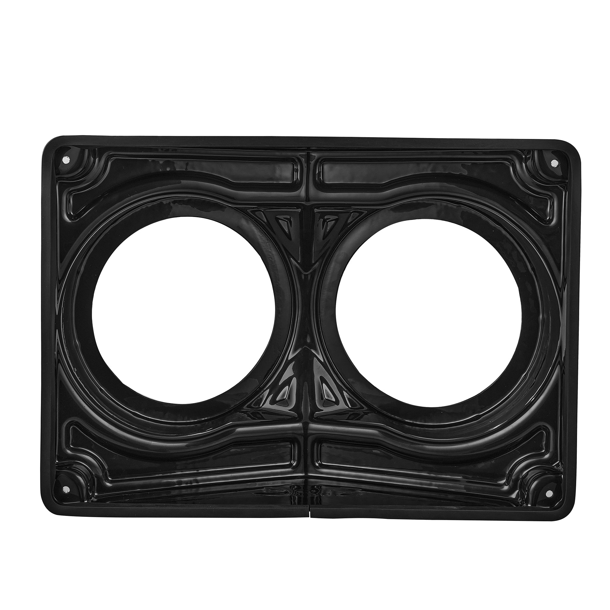 DS18 Universal Overhead Flat Mount Pod For Two 6.5” Speakers - Great for ATVs, UTVs, Golf Carts, Boats and more