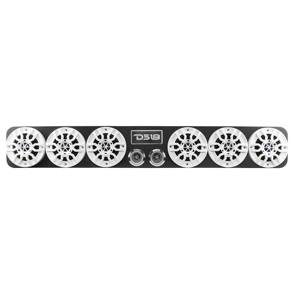 DS18 39" High Density ABS Universal Enclosure 6 x 4" and 2 x 2.3" Tweeters (Speakers Not Included)