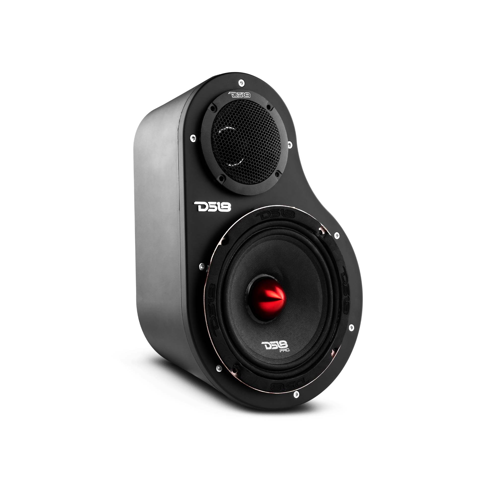 DS18 High Density Abs 2-Way Universal Pod 1 X 6.5" Loudspeaker and 1 x 1.5" Tweeter